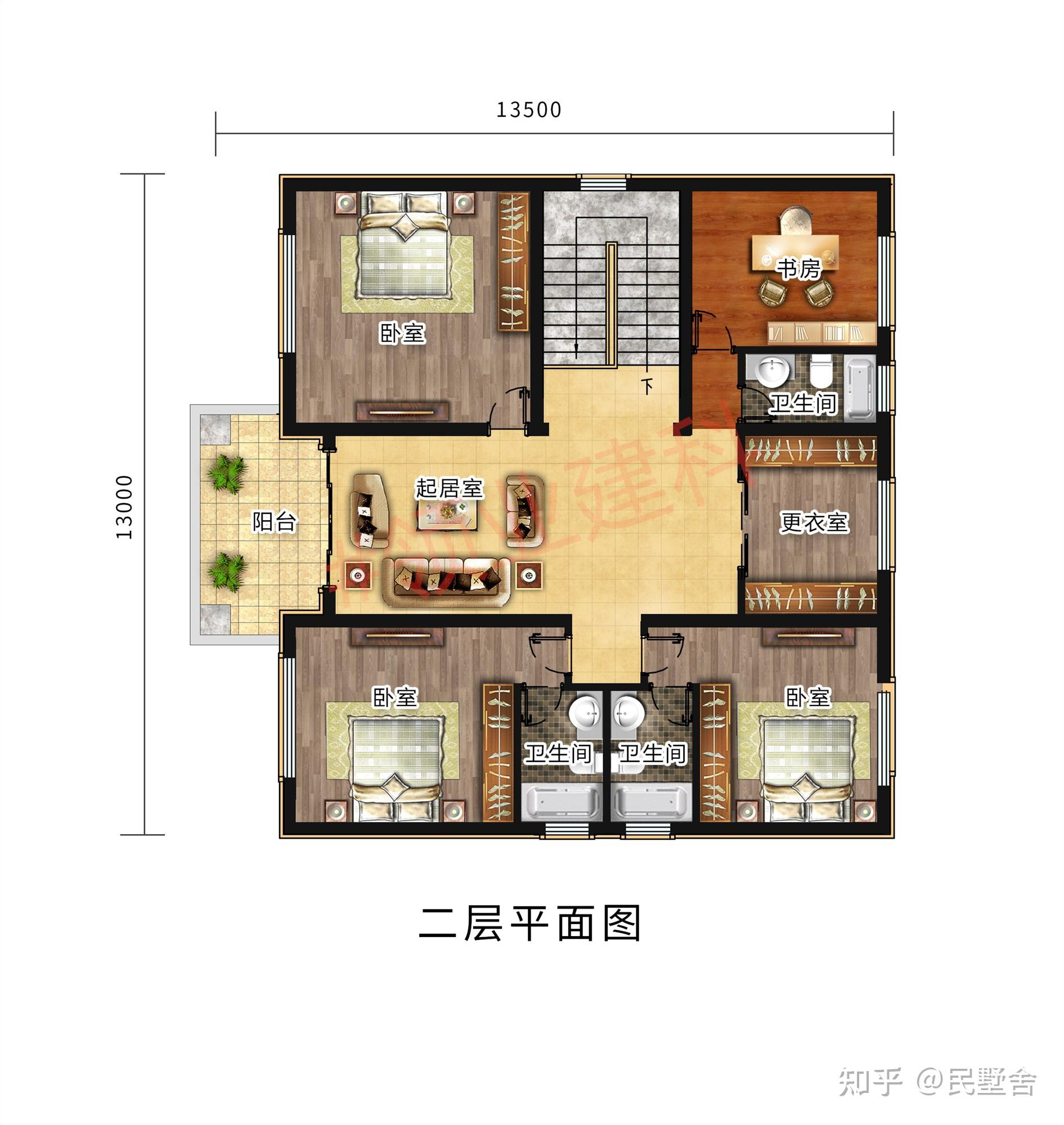 自建房坐东朝西最佳户型图 自建房坐东朝西最佳户型图