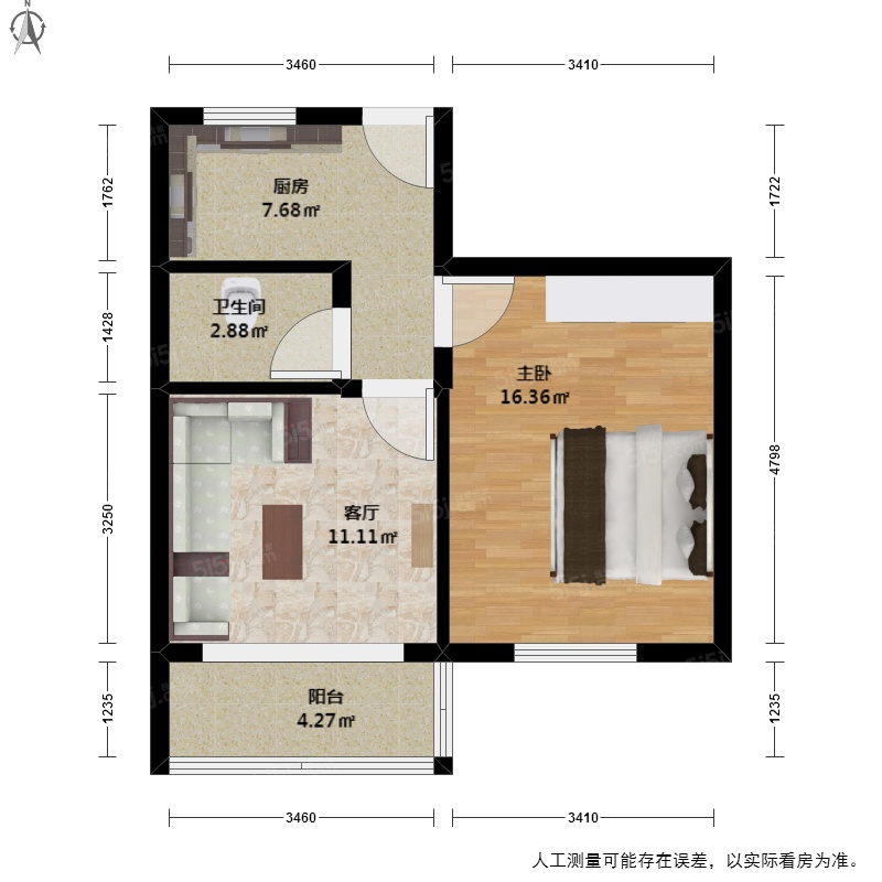 朝晖一区二手房房价走势
