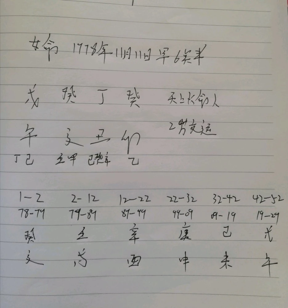 算生辰八字