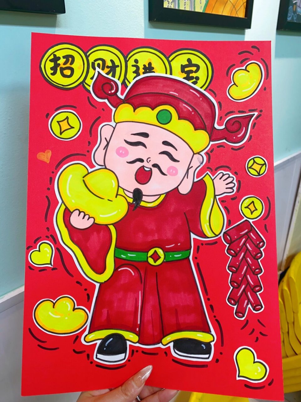 财神爷爷抽签 财神爷爷抽签