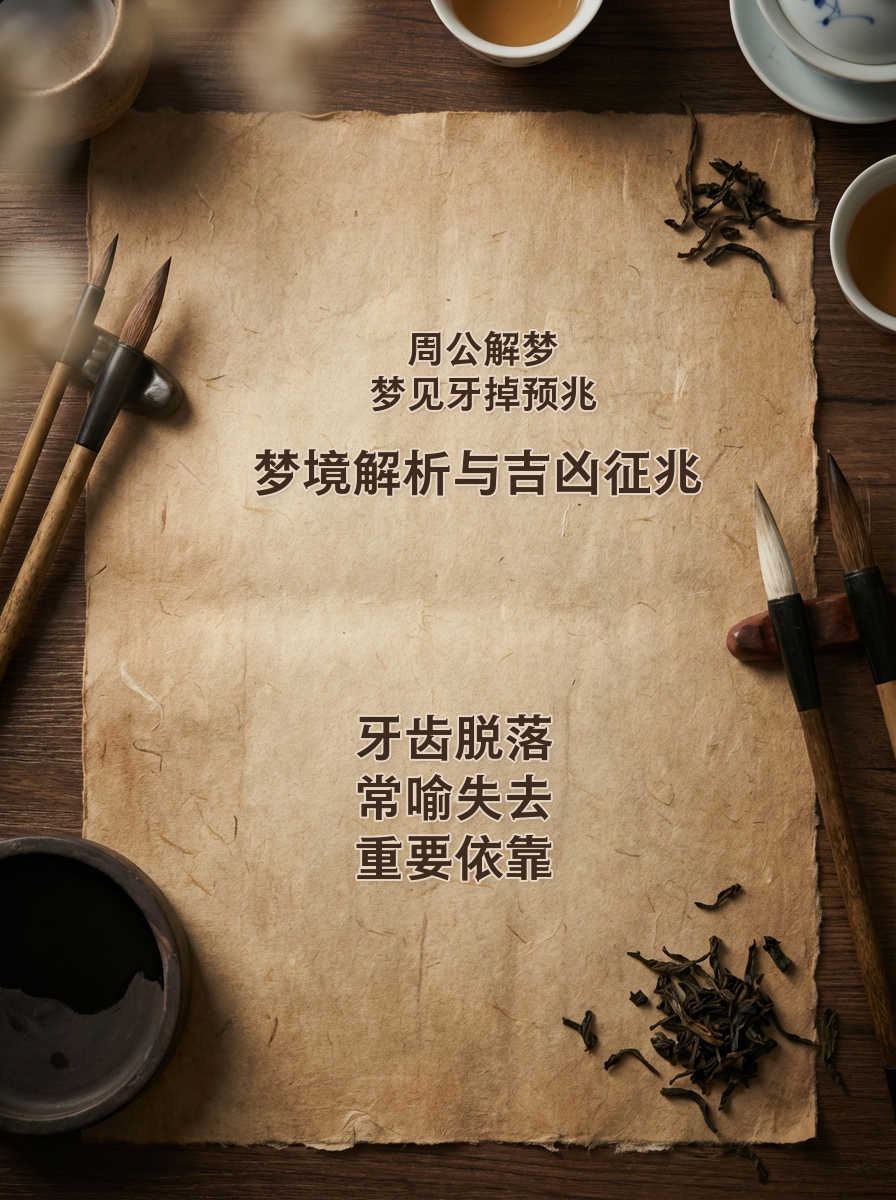周公解梦掉牙的吉祥寓意 周公解梦掉牙的吉祥寓意