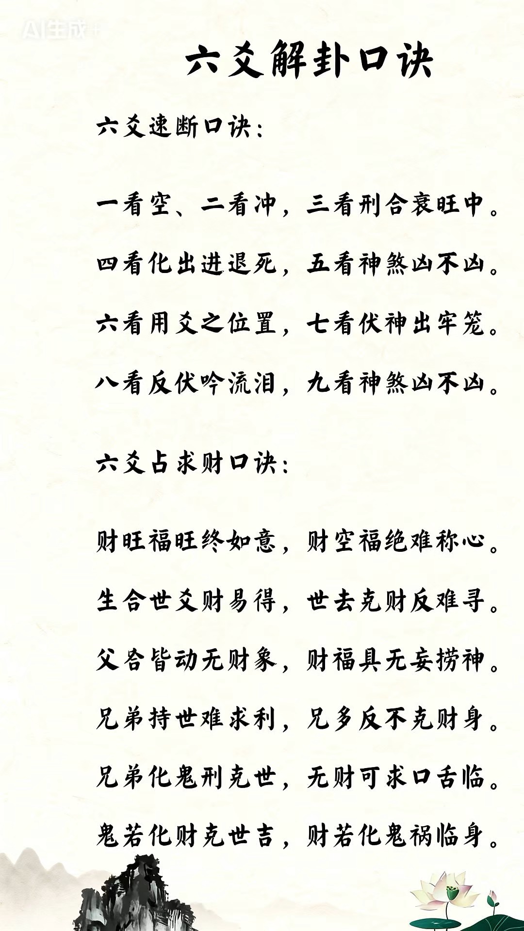 在线六爻摇卦免费 在线六爻摇卦免费
