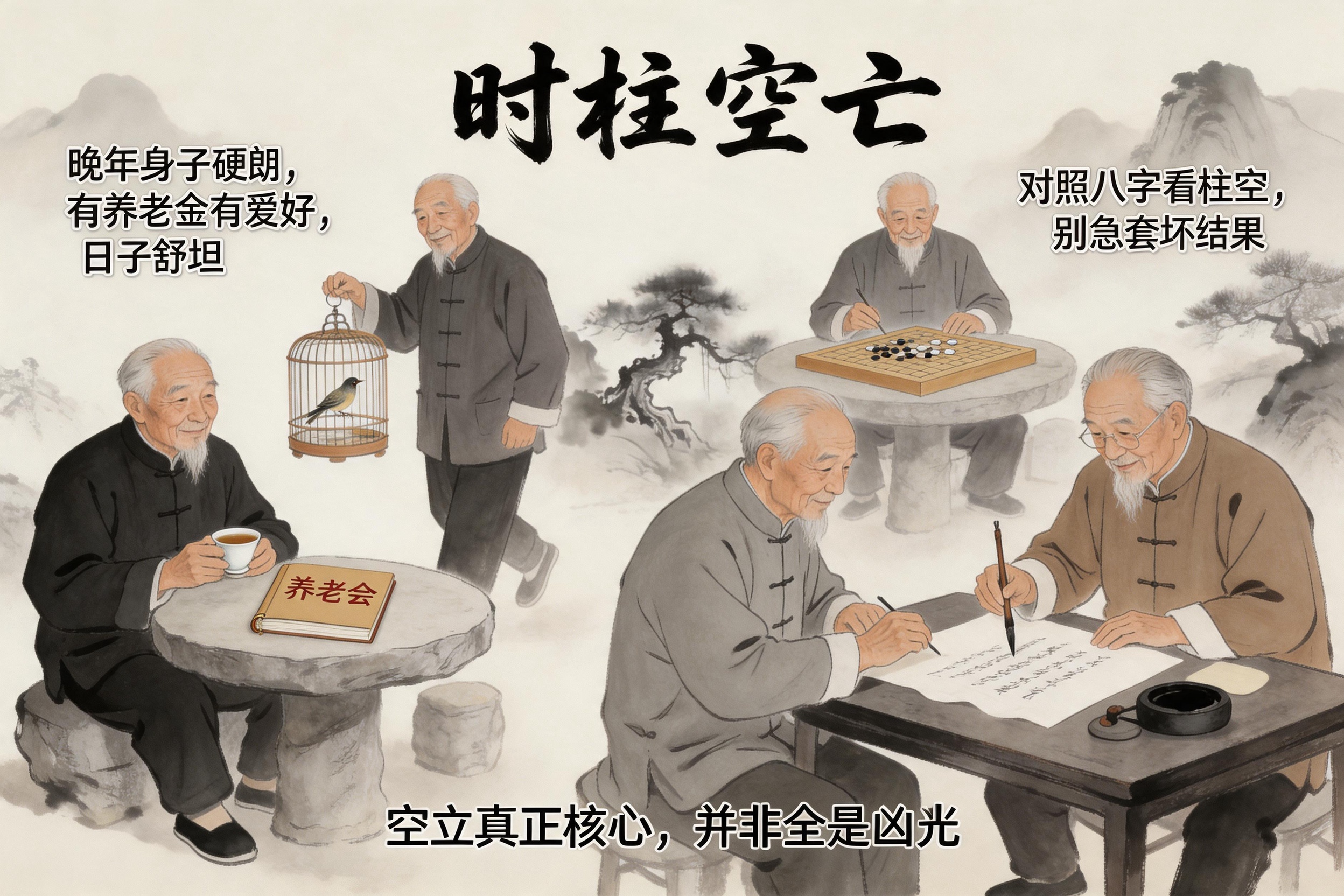 空亡以年柱还是日柱论