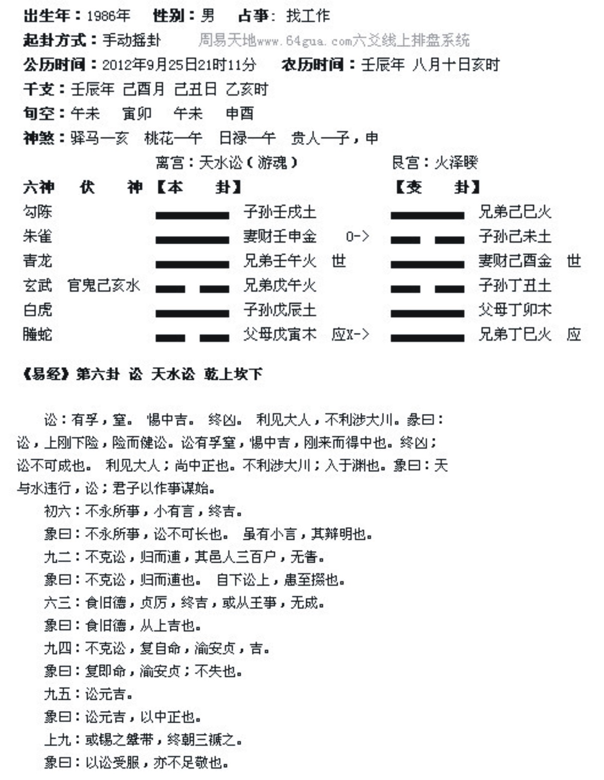 六爻排盘占卜是什么意思 六爻排盘占卜是什么意思