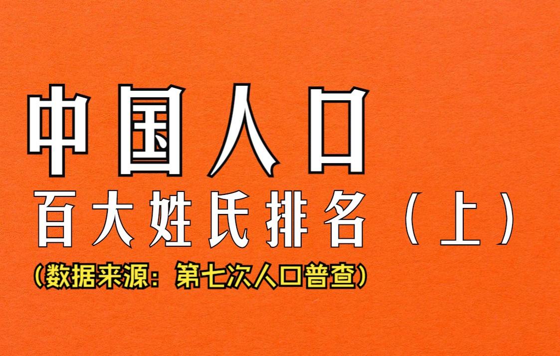 百大姓氏