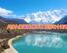 八字入门免费视频