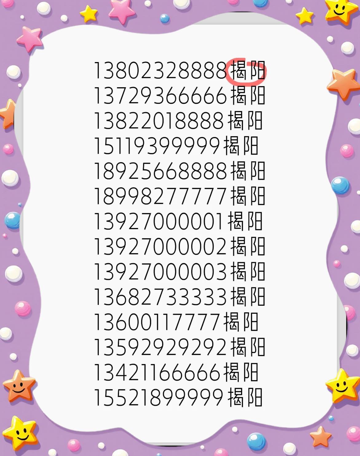 电话号码吉祥号测算