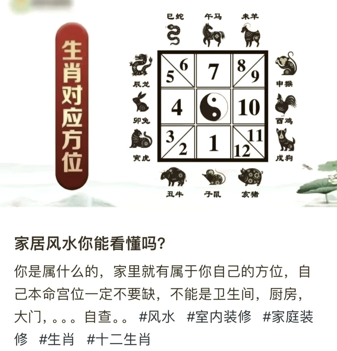 12生肖八卦图