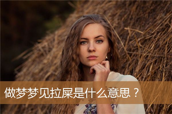 周公解梦拉屎预兆