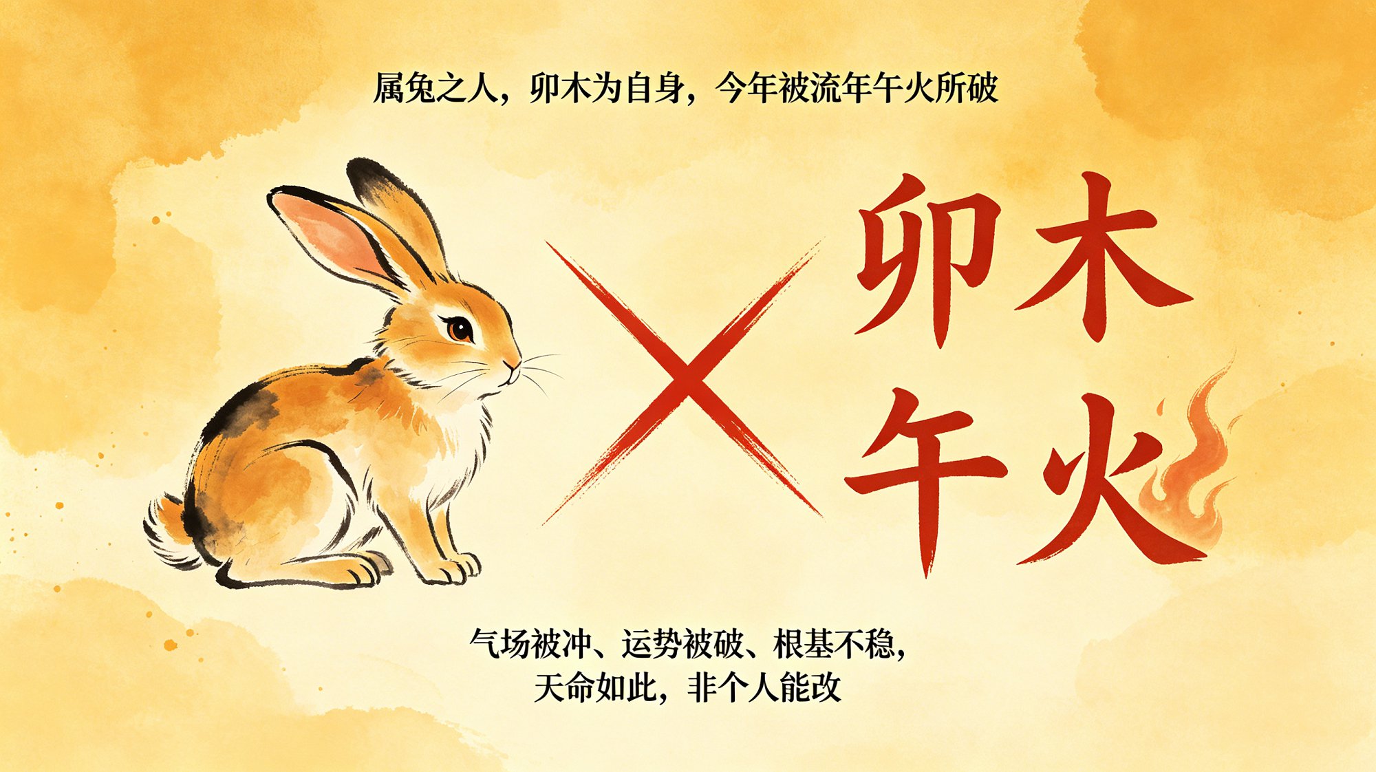 破太岁运势
