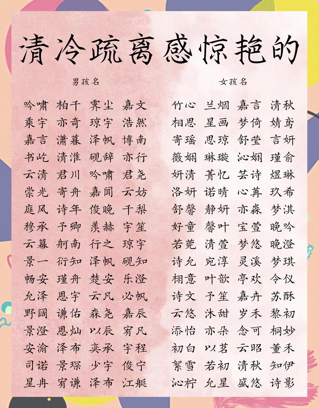 蔺姓起名字女孩