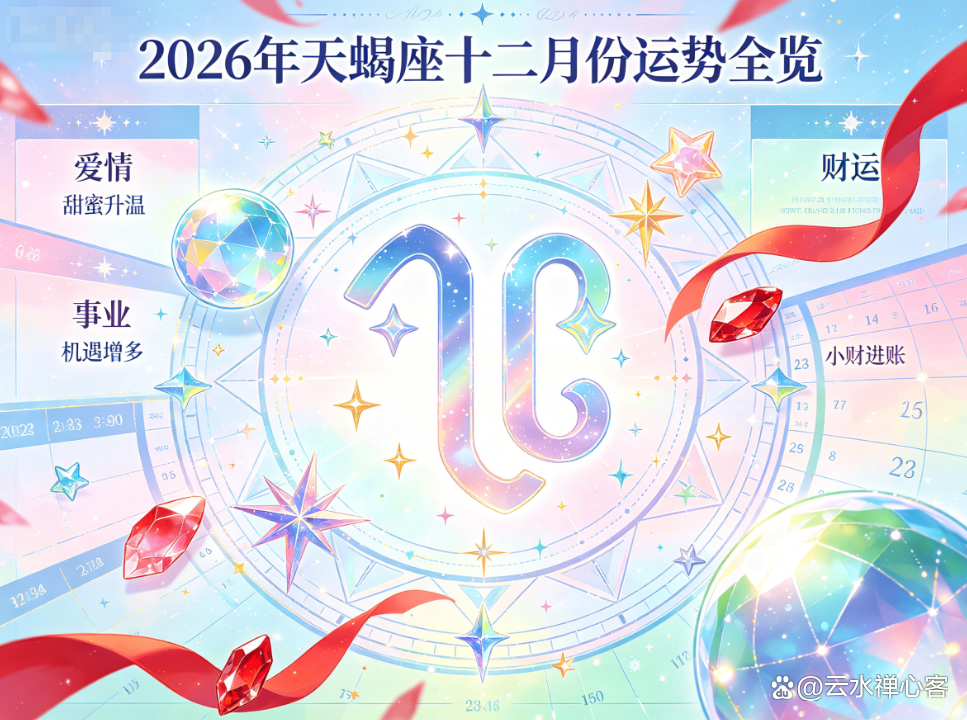 天蝎座2026年运势