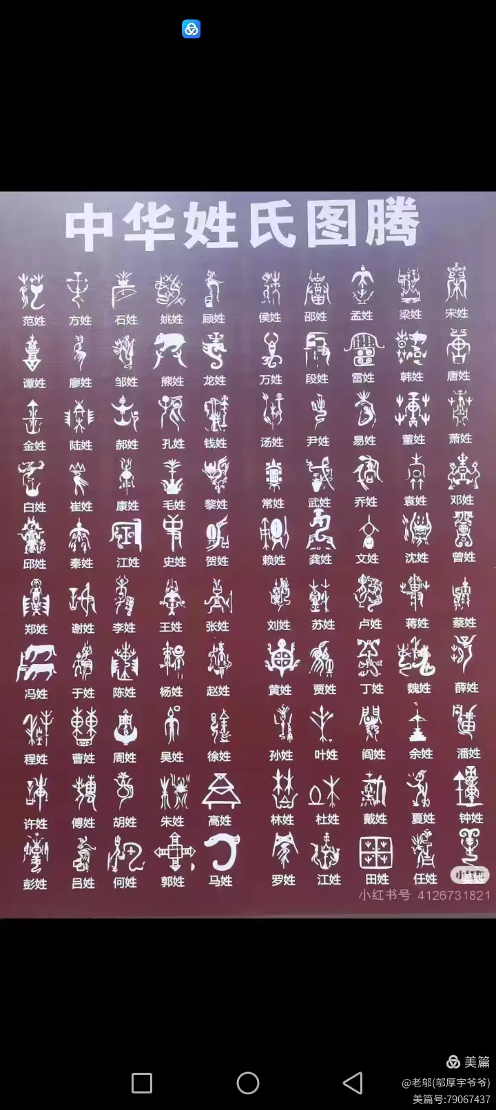 三个已灭绝的姓氏有哪些图片