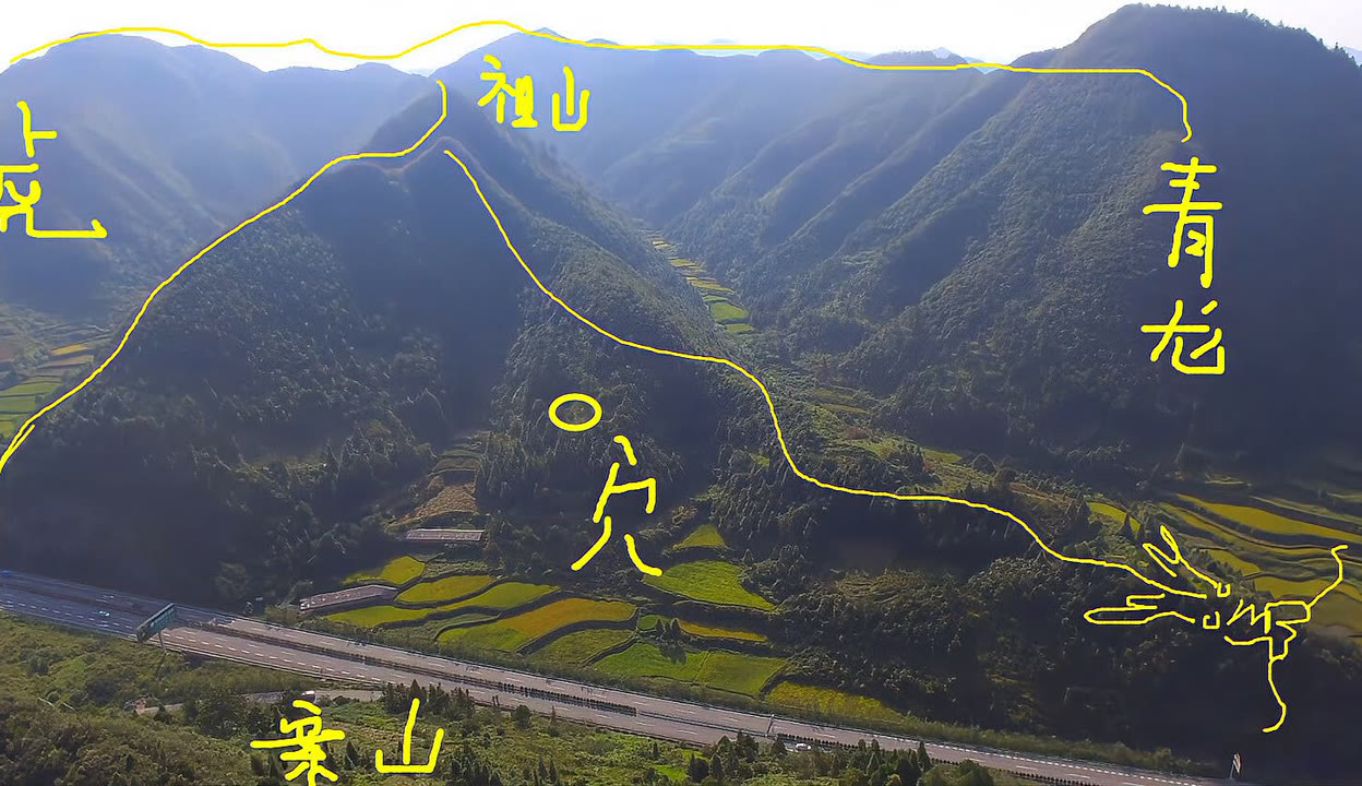 风水宝地地形图解大全