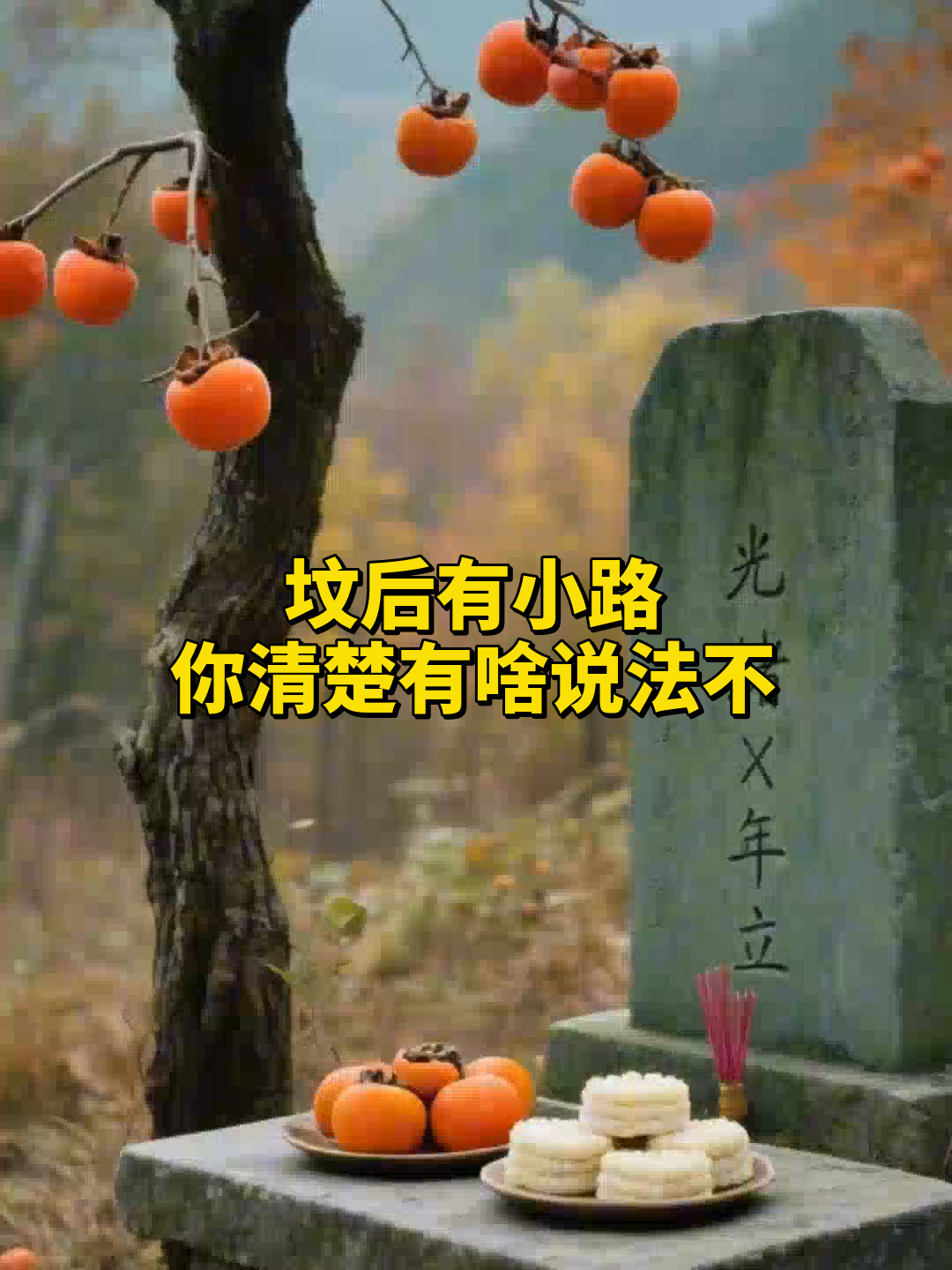 新坟三年看后人的预兆