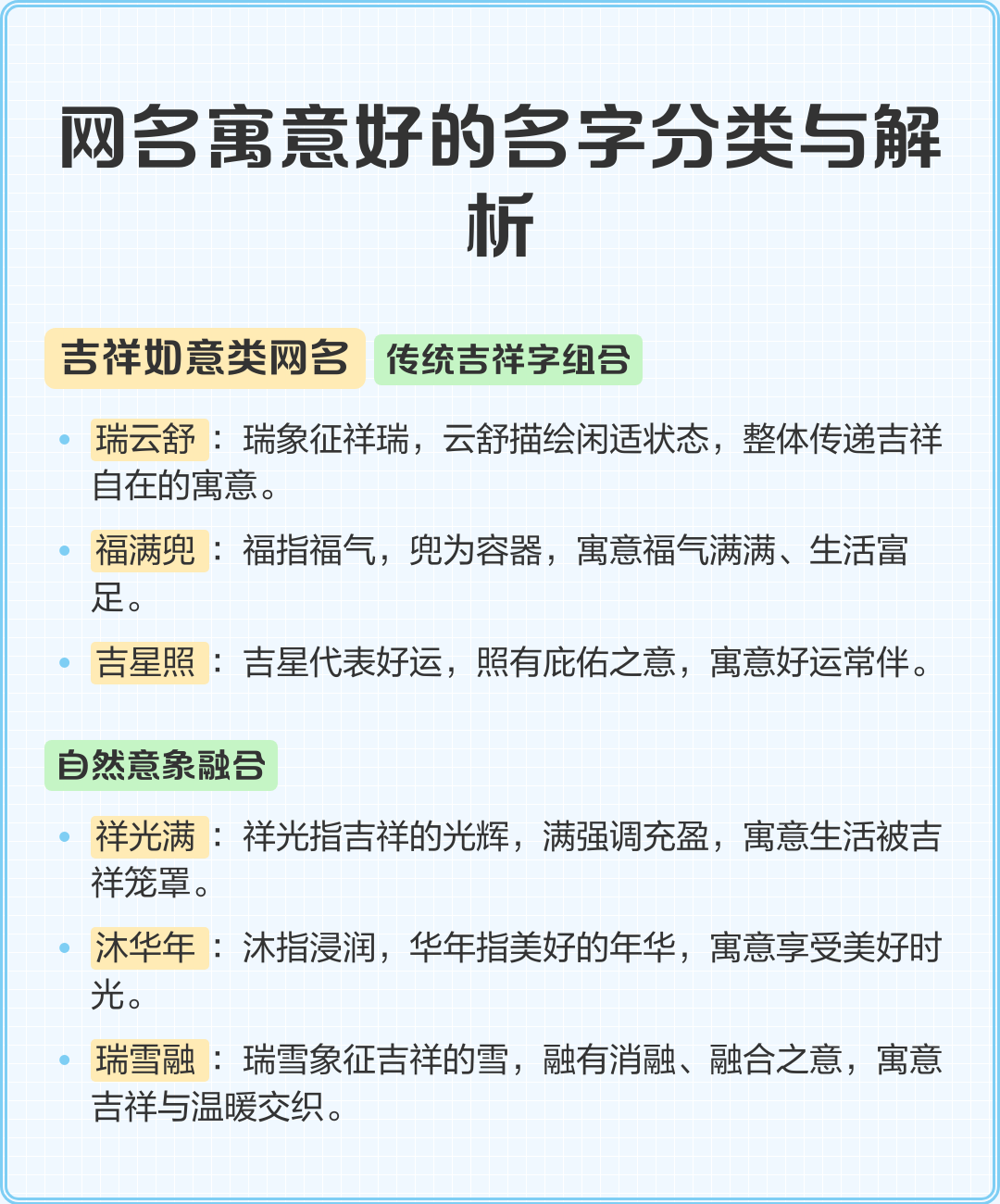 起名字的含义 起名字的含义