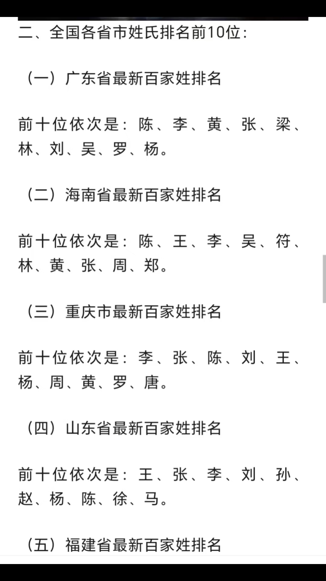 百家姓现在张