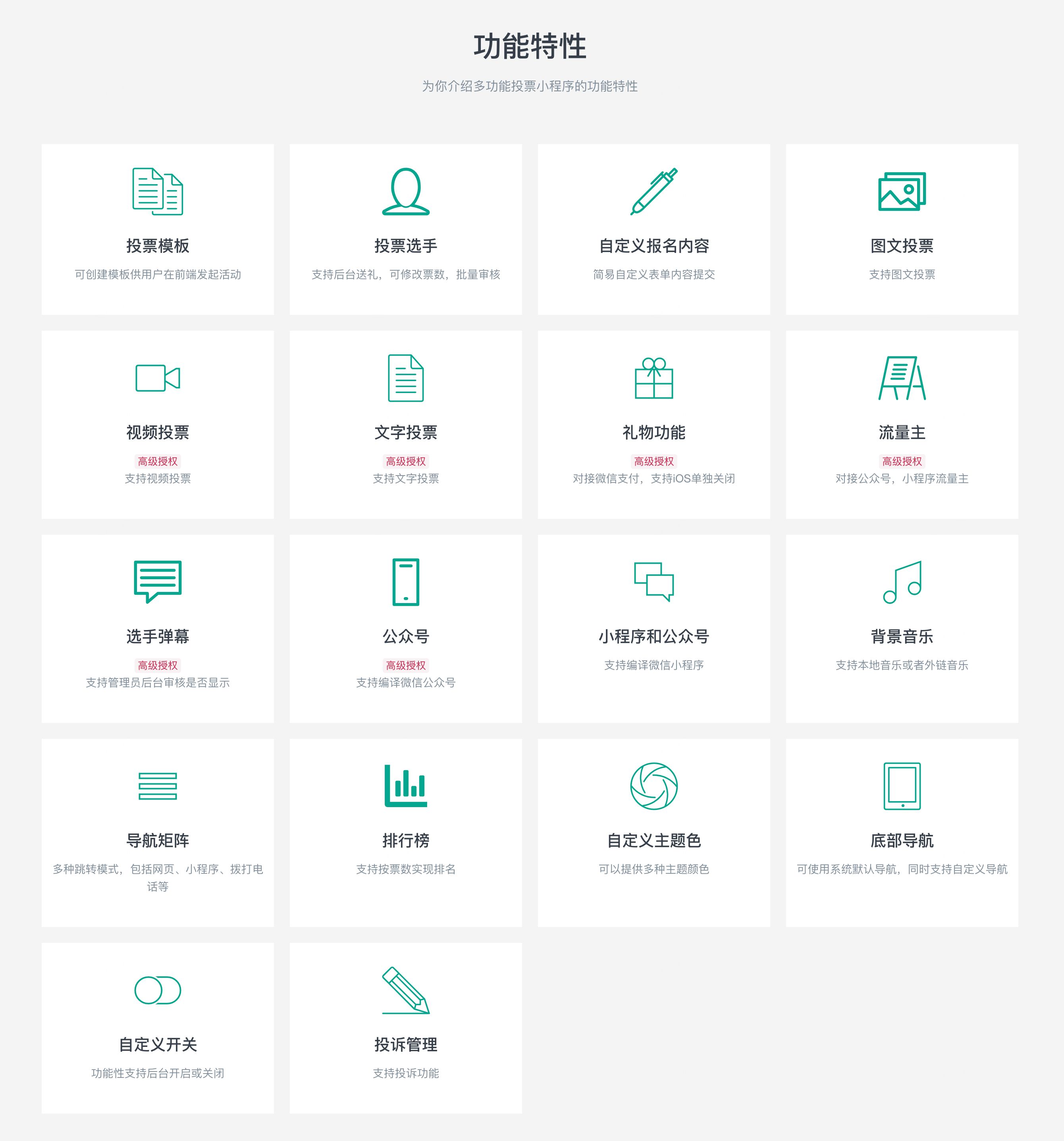 小程序运程要素