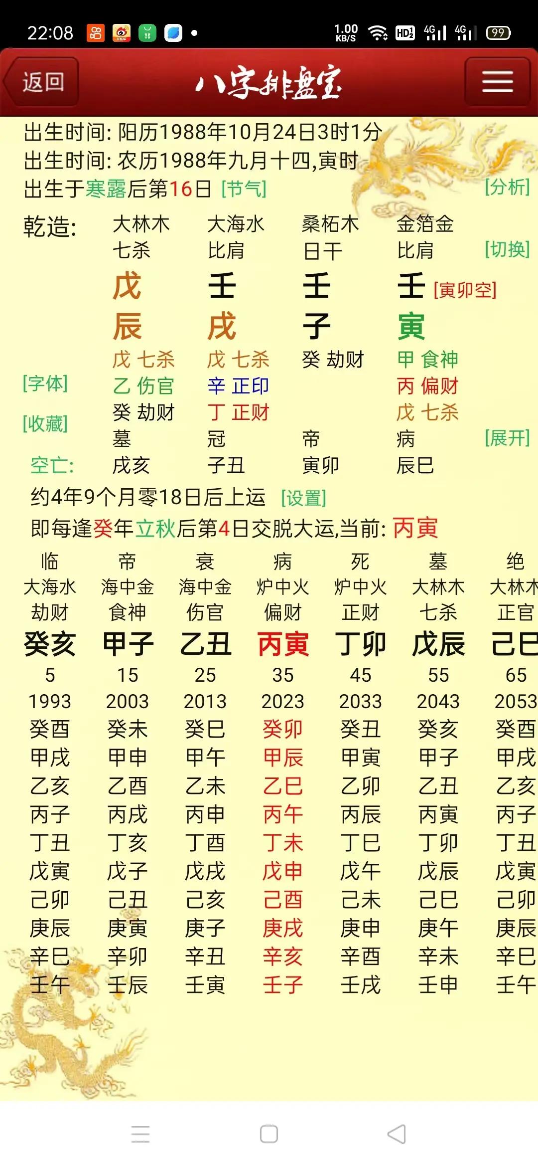 免费算五行八字算命网的简单介绍