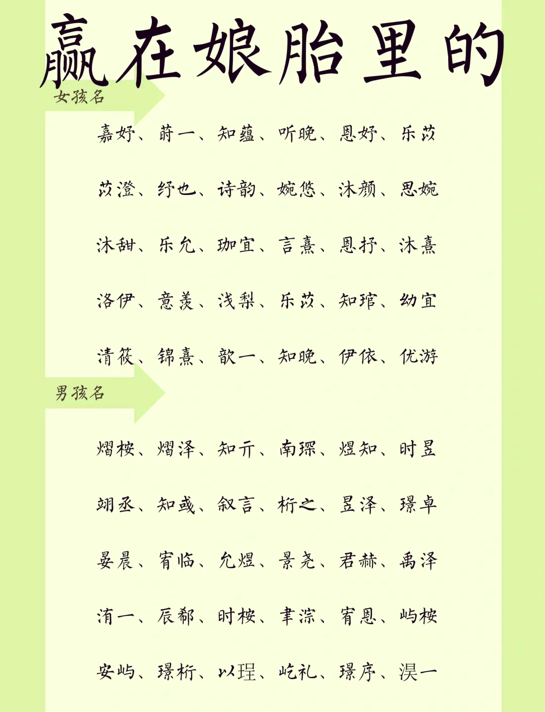 起名字女孩免费最新