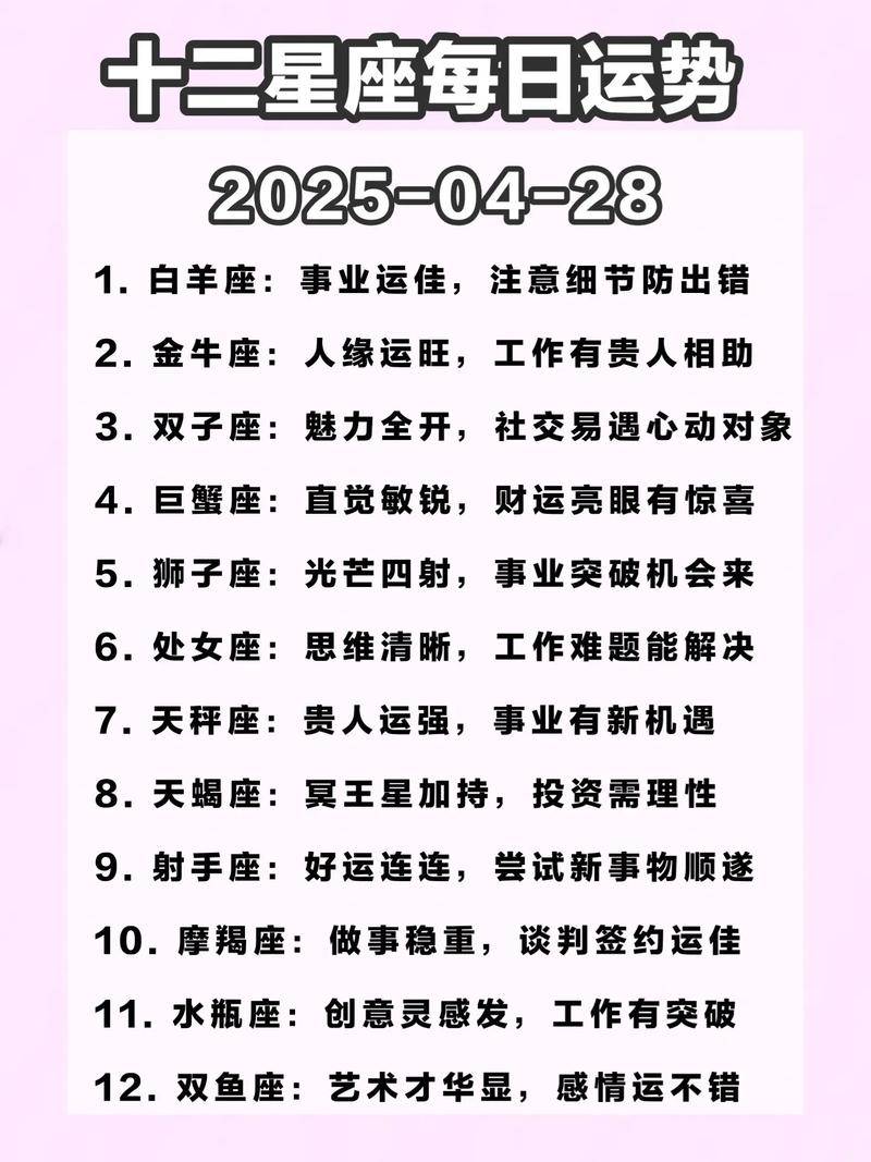 十二星座今日运势查询对照表(十二星座今日运势查询对照表处女座) 十二星座今日运势查询对照表(十二星座今日运势查询对照表处女座)