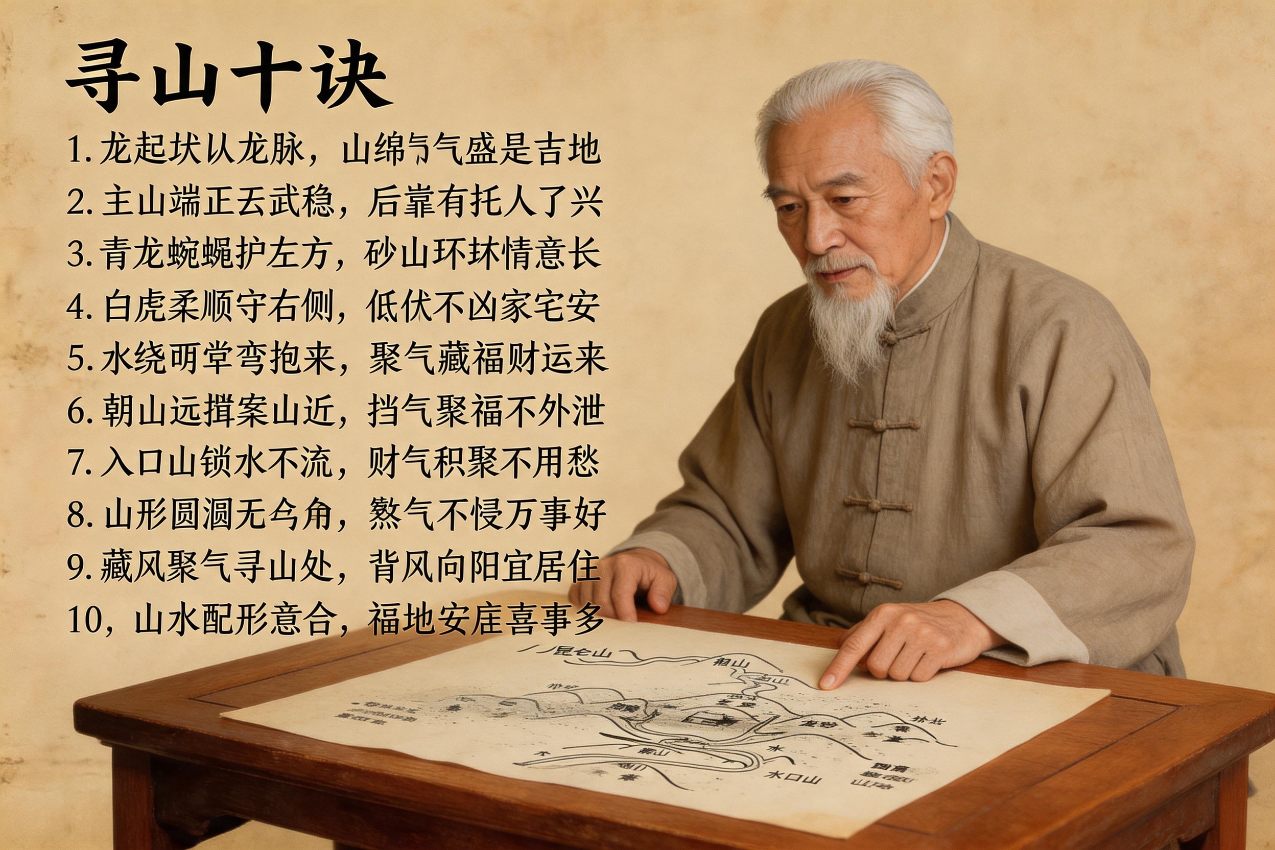 阴宅风水口诀50条(阴宅风水口诀50条大全)