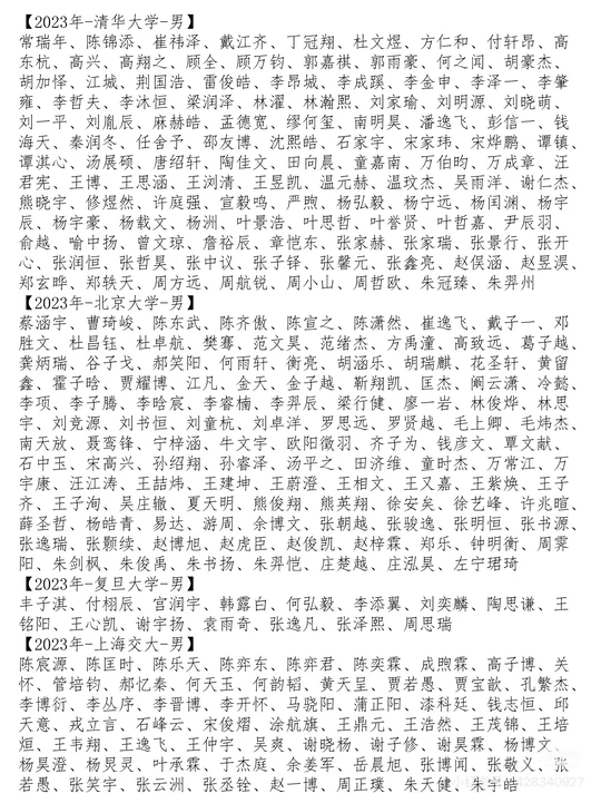 男孩起名(男孩起名楚辞)