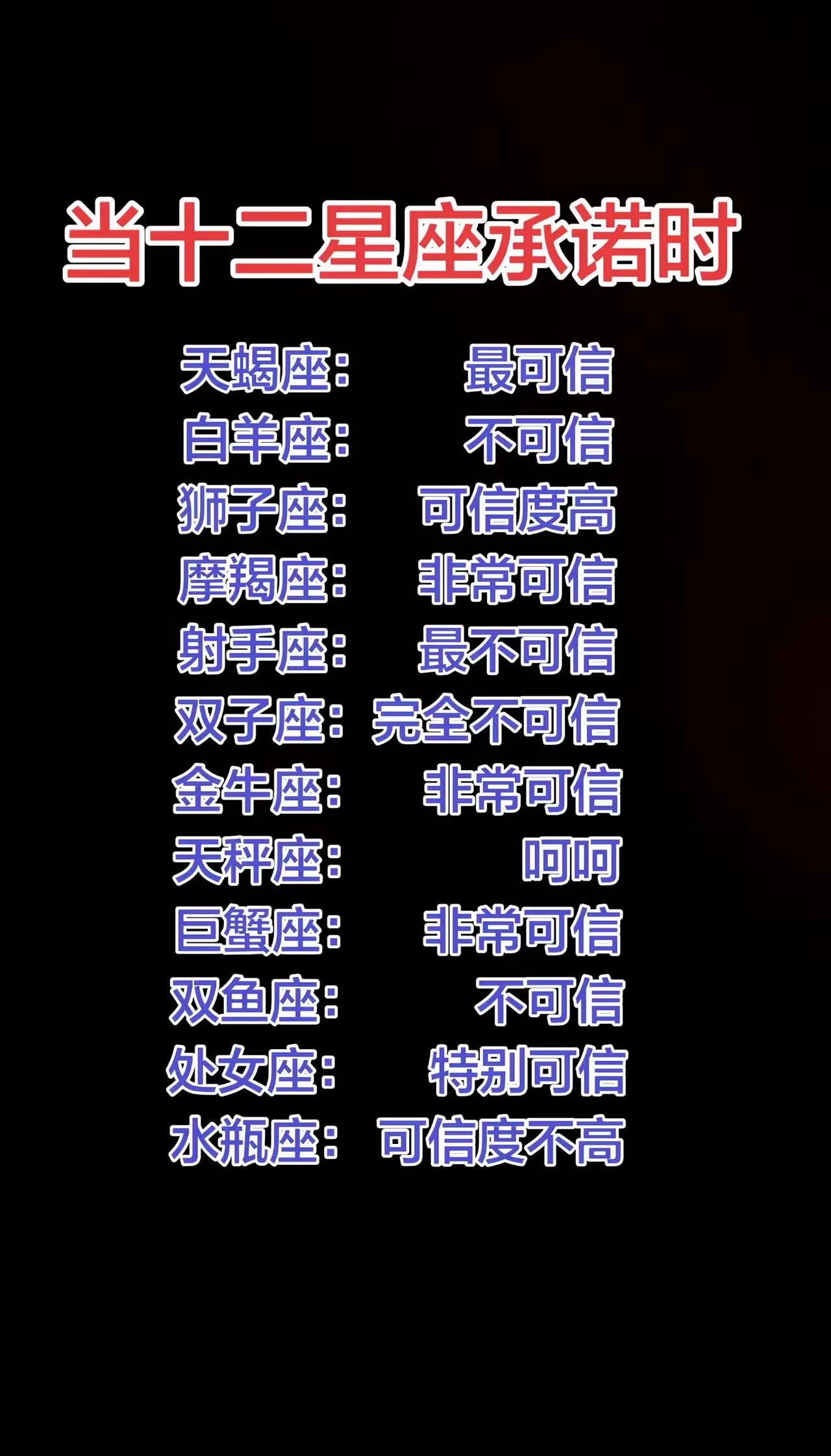 星座到底可信吗(星座到底可不可信) 星座到底可信吗(星座到底可不可信)