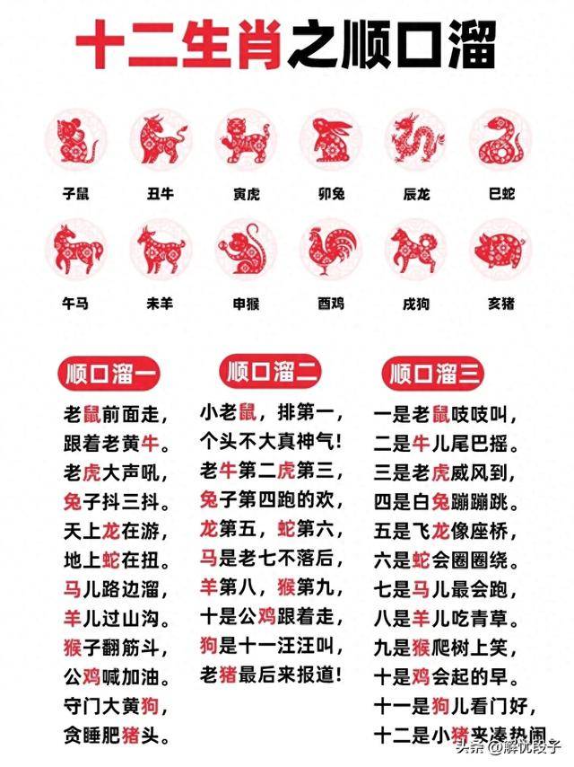 详解十二生肖解析(十二生肖最精辟的解释)