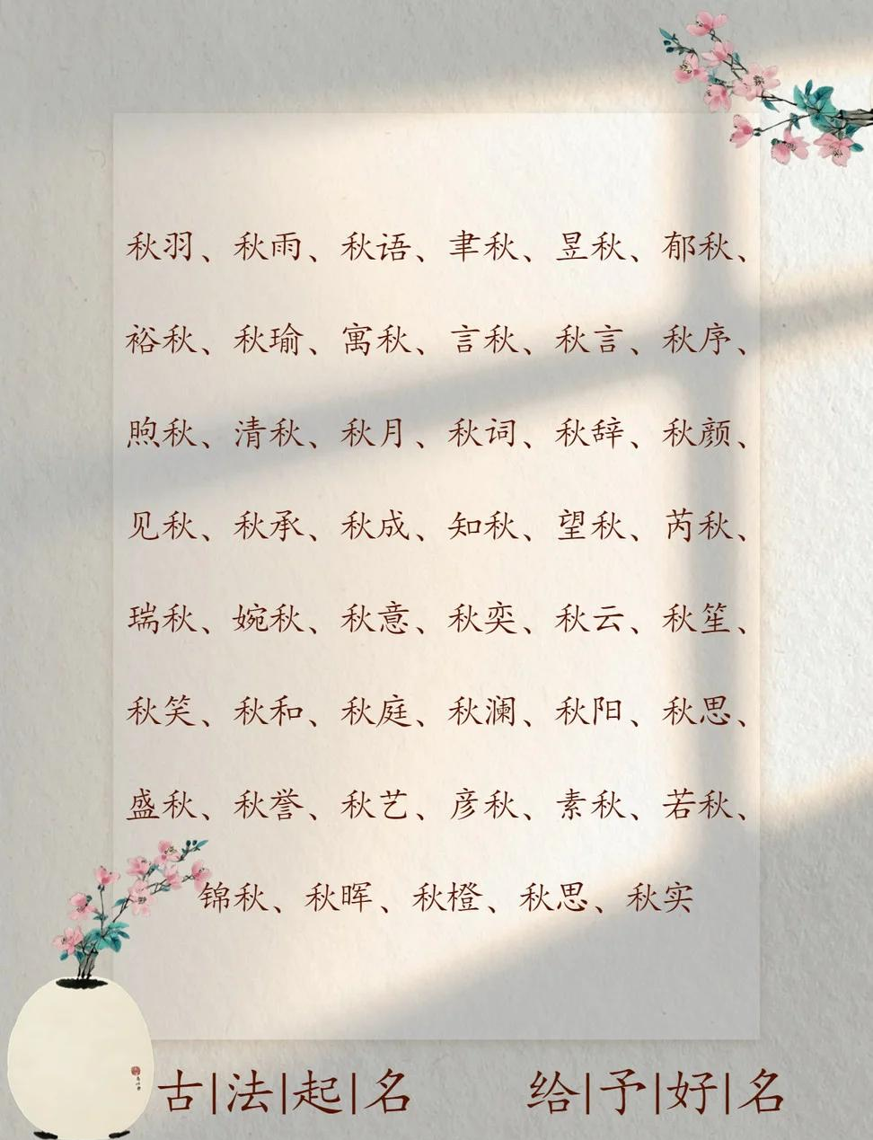取名评分(罗茗取名评分)