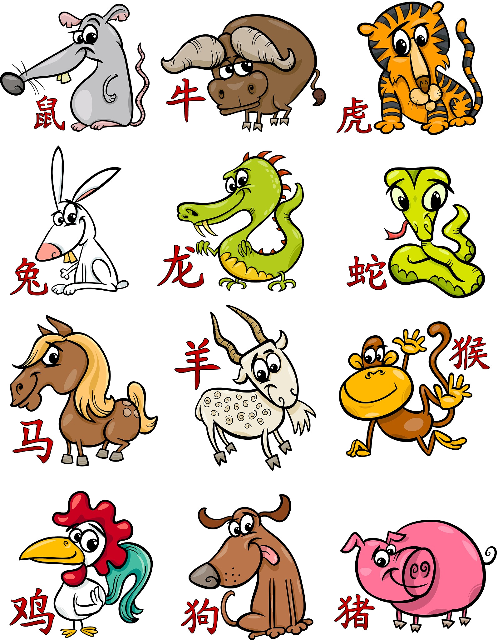 正宗十二生肖(正宗十二生肖是什么)