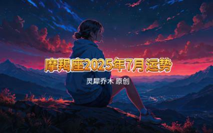 摩羯座7月运势查询(摩羯座七月份财运超旺) 摩羯座7月运势查询(摩羯座七月份财运超旺)