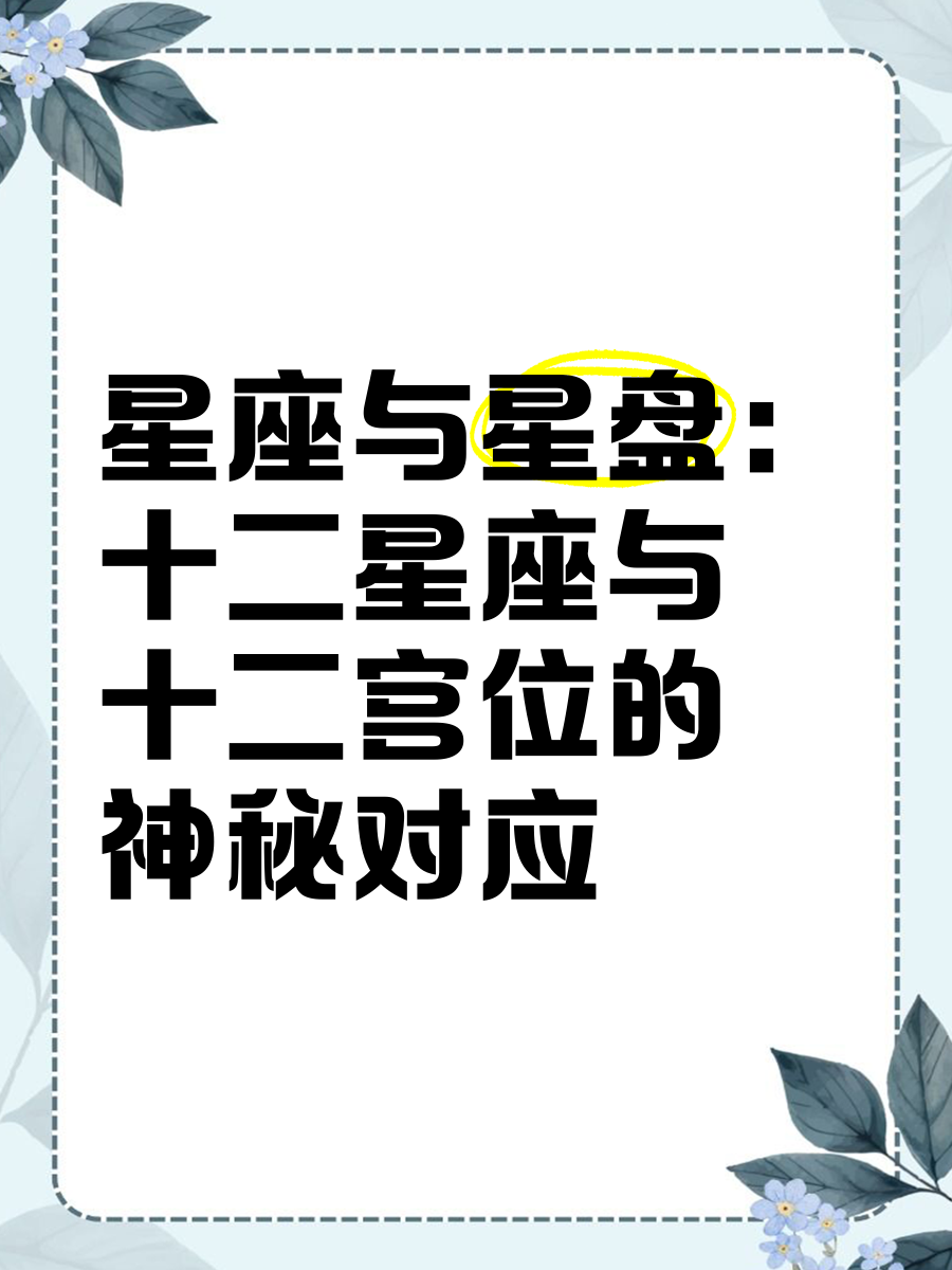 星座宫位对照表(星座宫位对照表图)