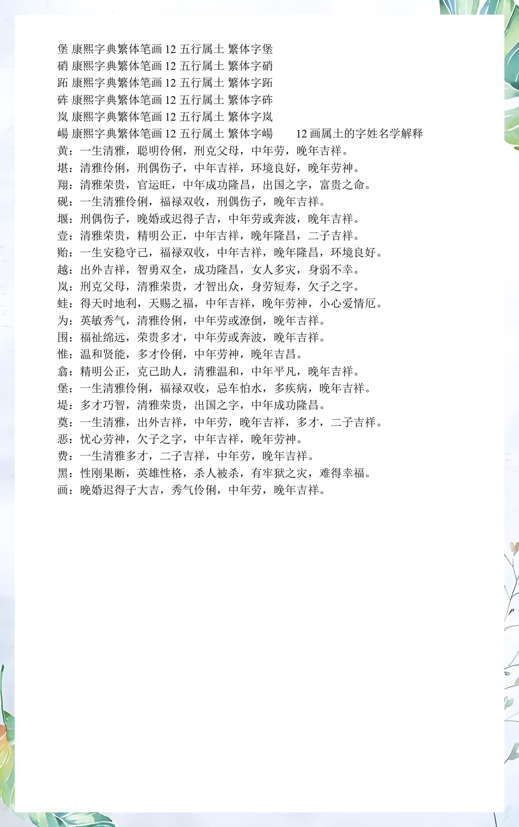 起名字典库(起名字典好名馆)