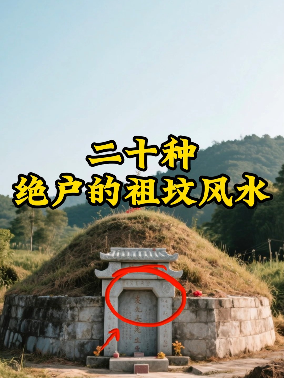 风水墓地富贵格局图解(风水墓地富贵格局图解大全)