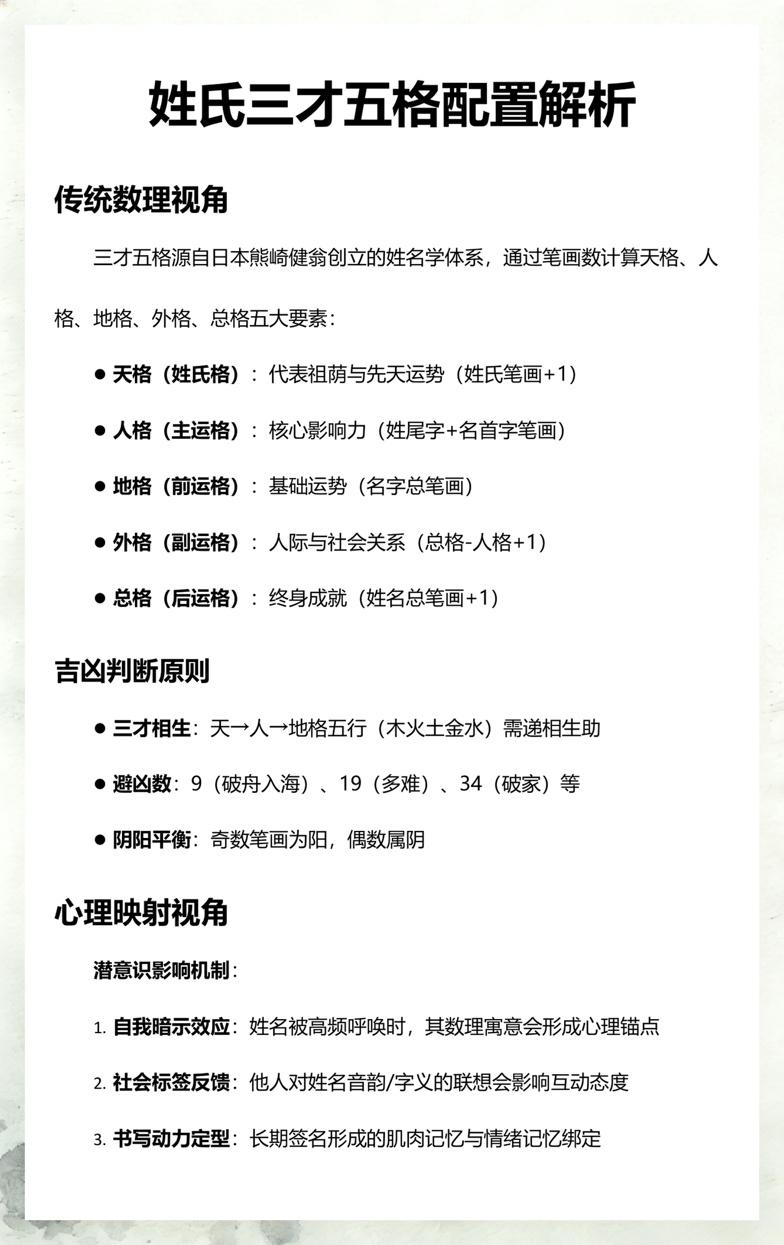 姓氏要素(姓氏的意义和重要性)