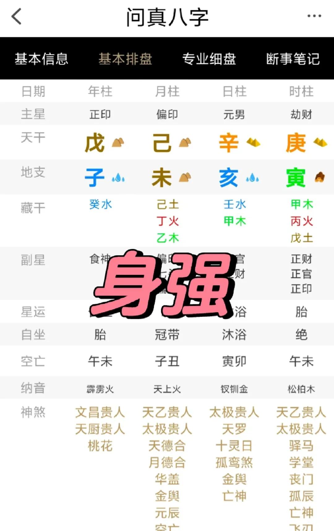 问真八字排盘入口免费(问真八字排盘免费排盘解析)