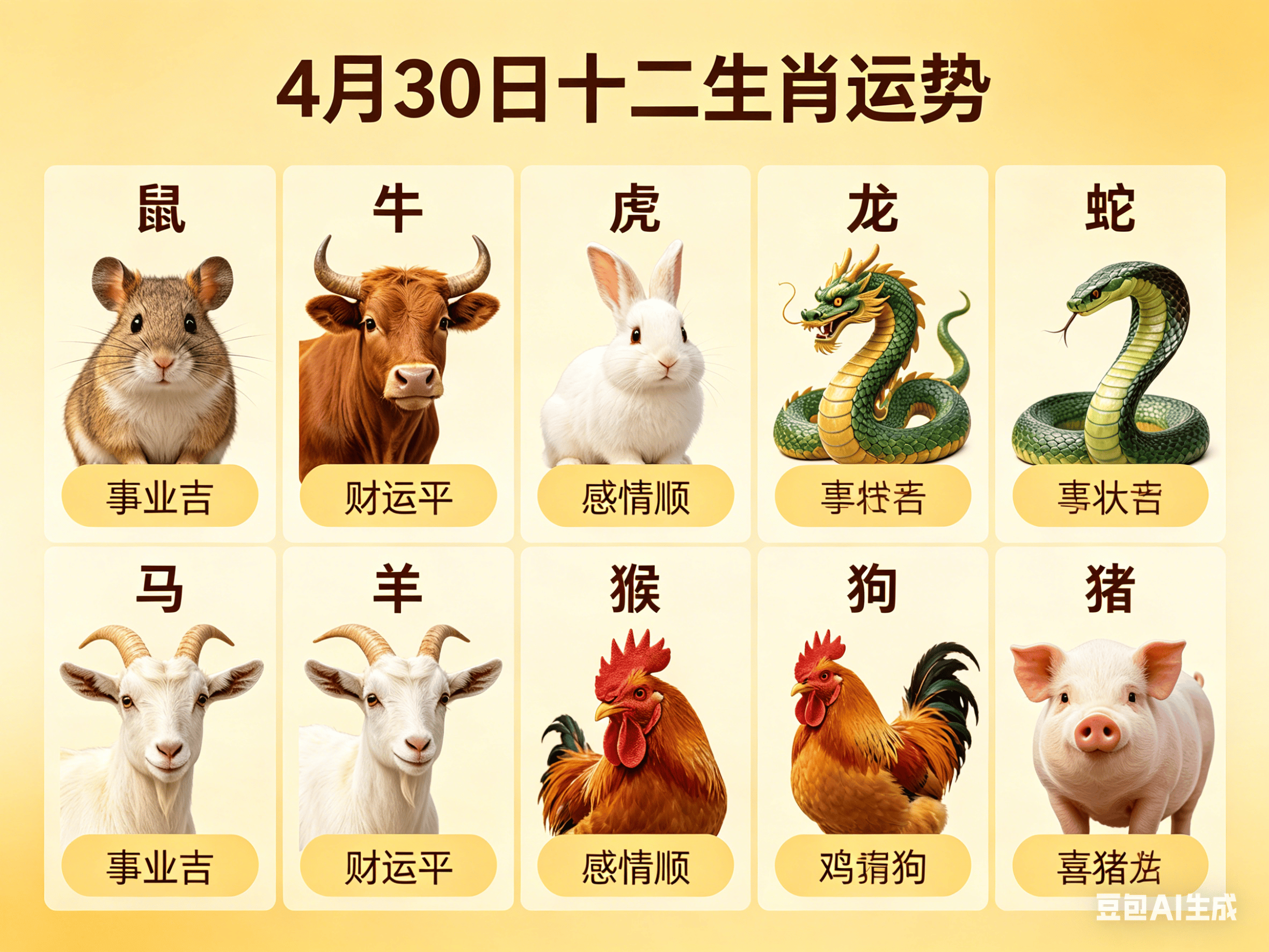 12生肖顺序(12生肖顺序排列表)