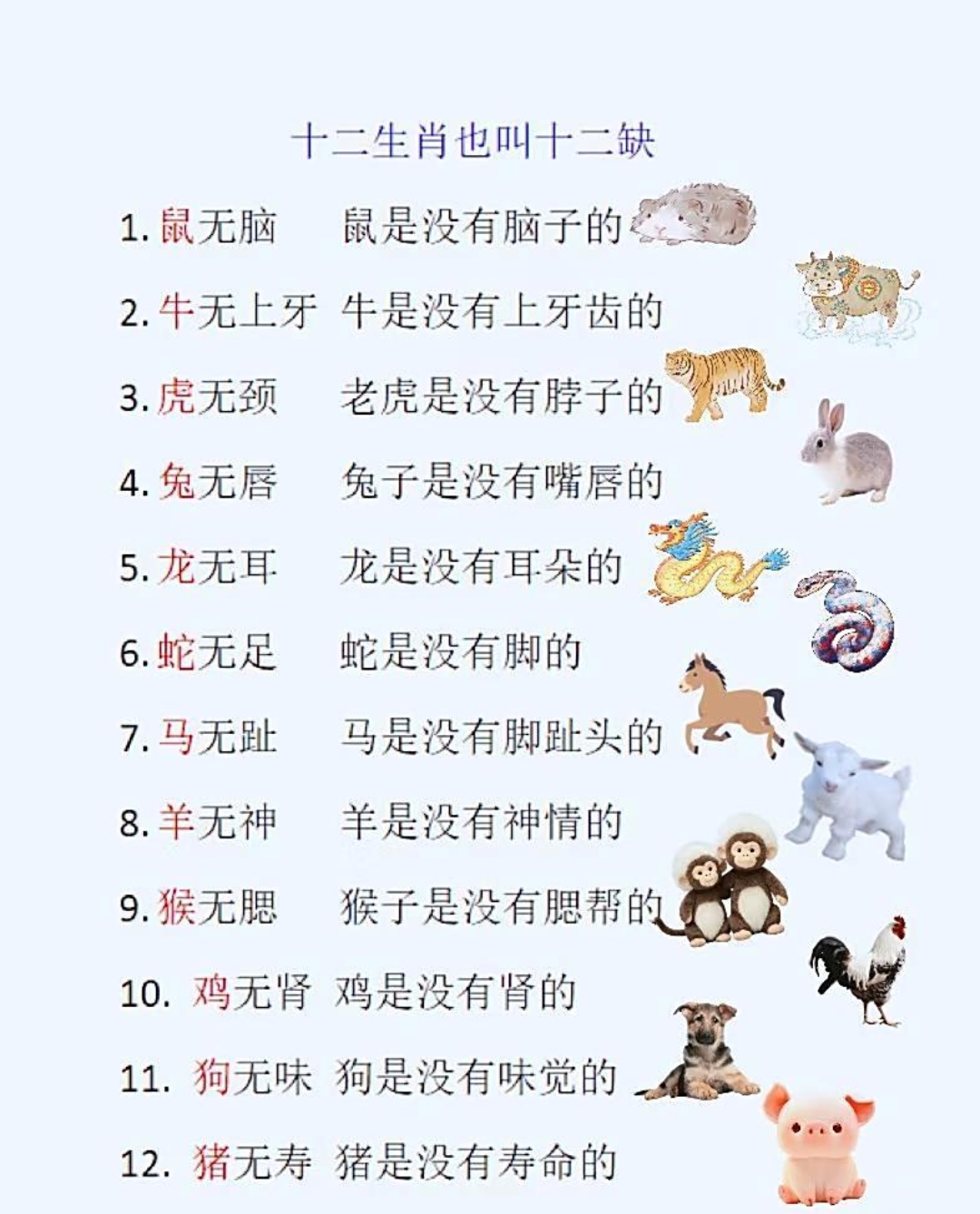 完整十二生肖要求(请问十二生肖) 完整十二生肖要求(请问十二生肖)
