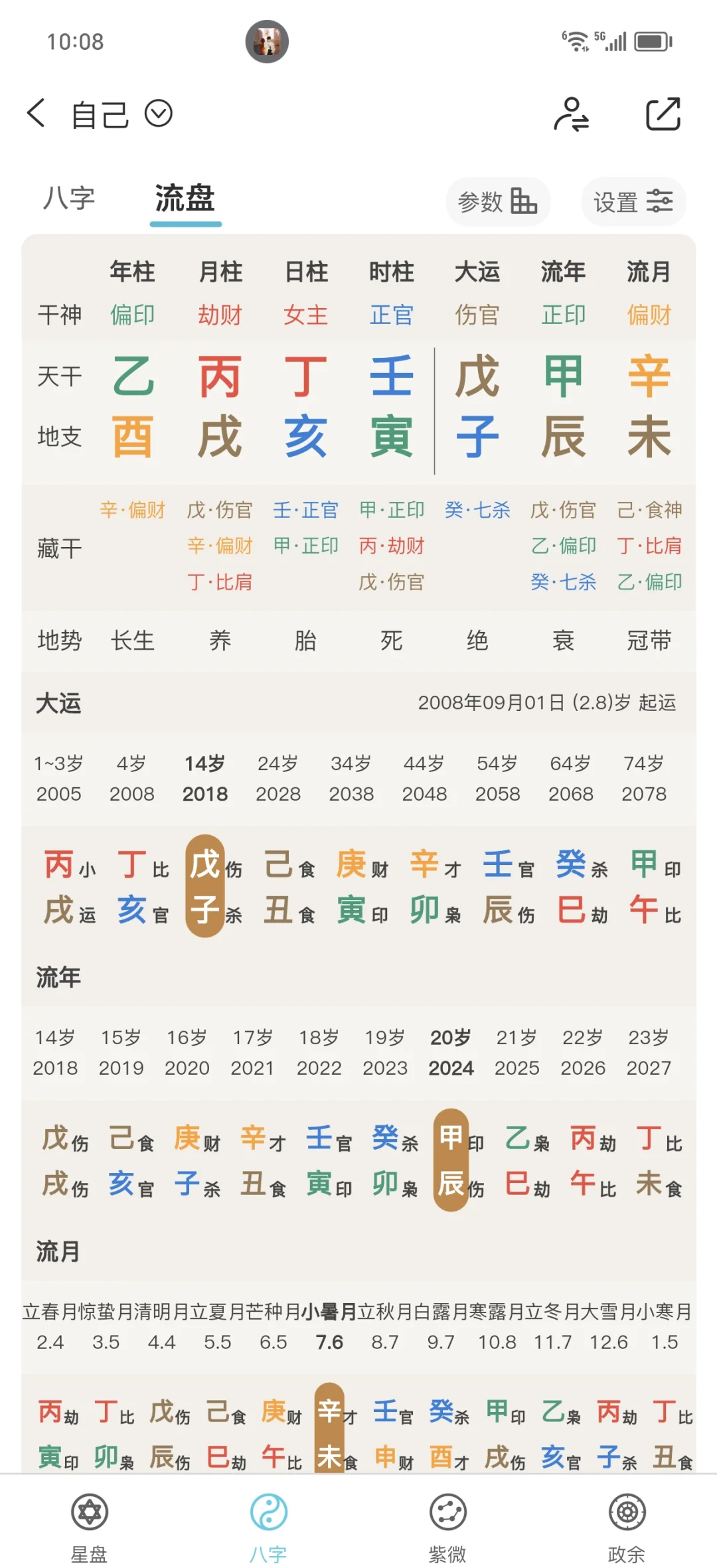 问真八字在线排板(问真八字排盘免费查询)