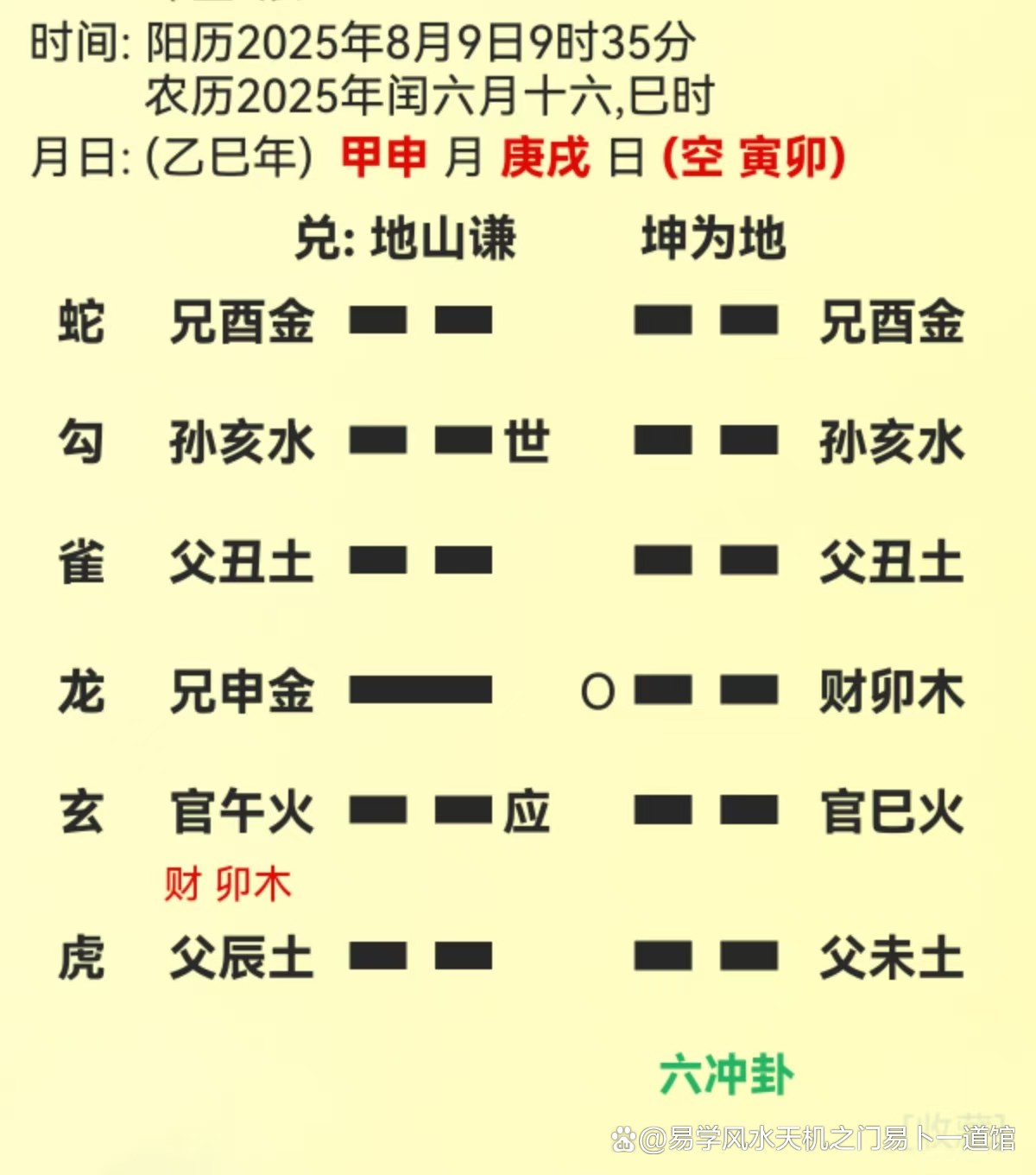 免费六爻占卜入口(免费六爻在线排盘解卦)