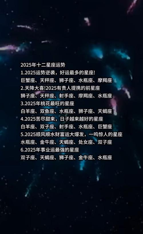 每日星座运势查询2025(每日星座运势查询2025年)