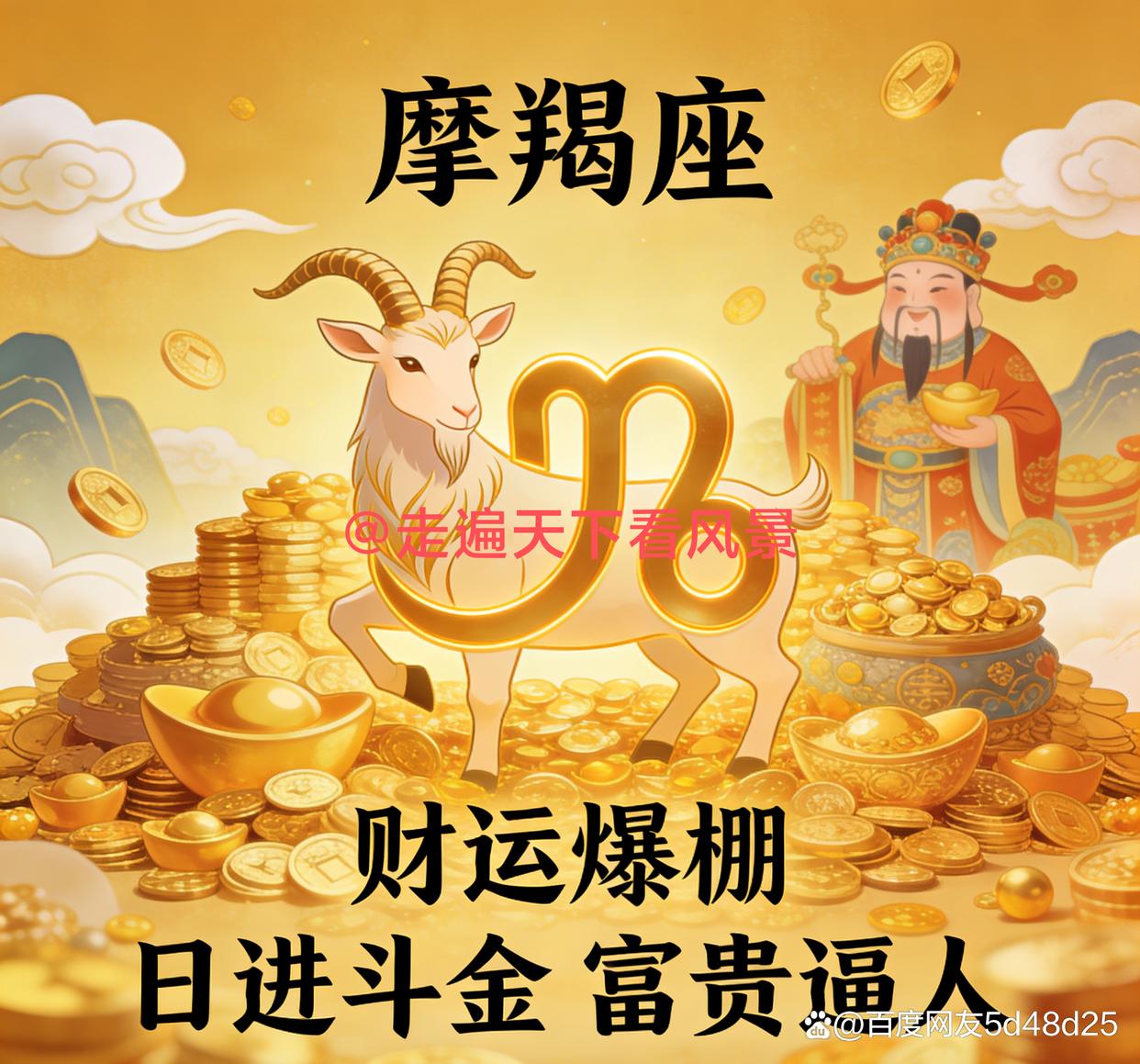 2026年摩羯座财运大爆发(摩羯座2026年底财运大爆发)