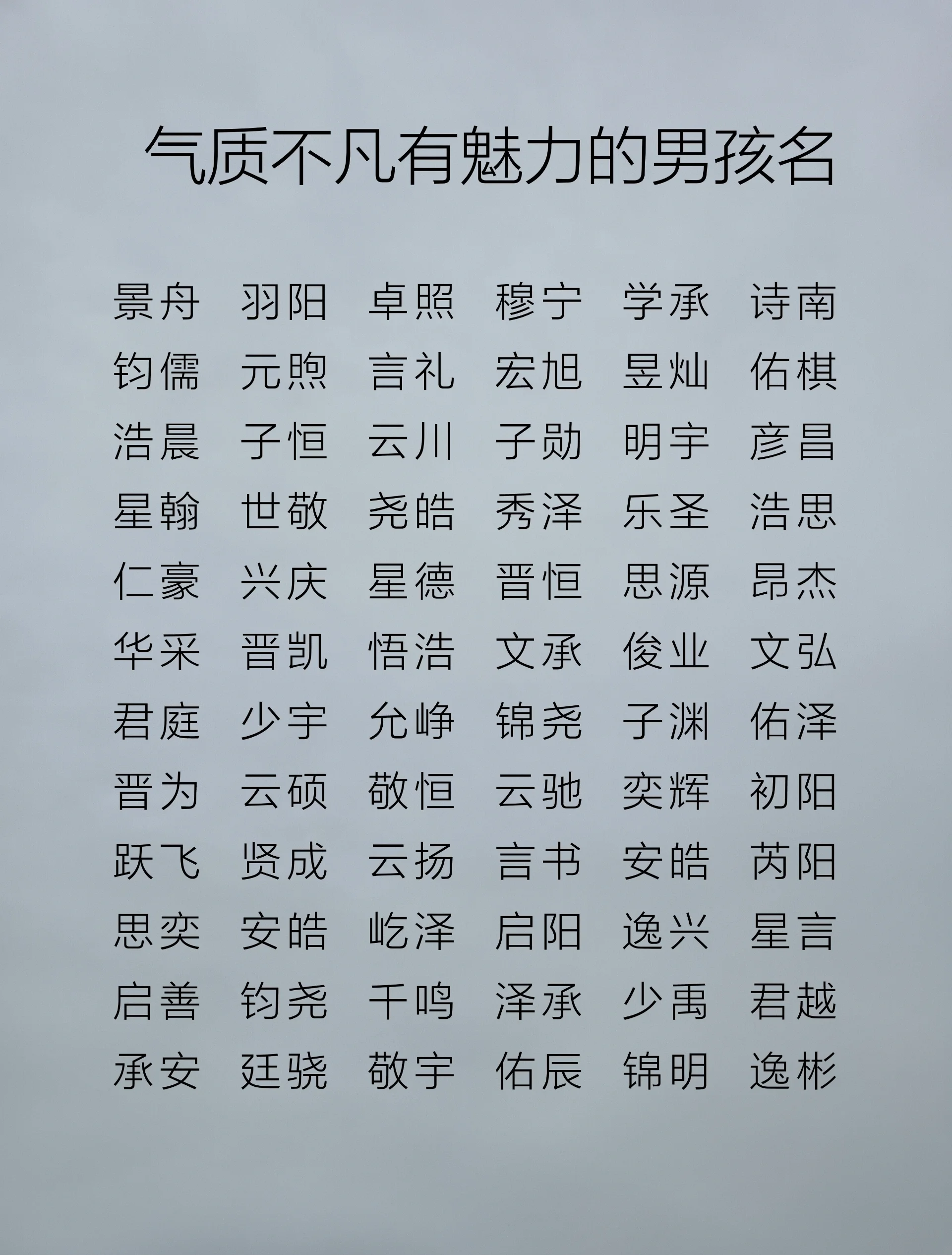 前程似锦大气的男孩名字(前程似锦大气的男孩名字平平安安)