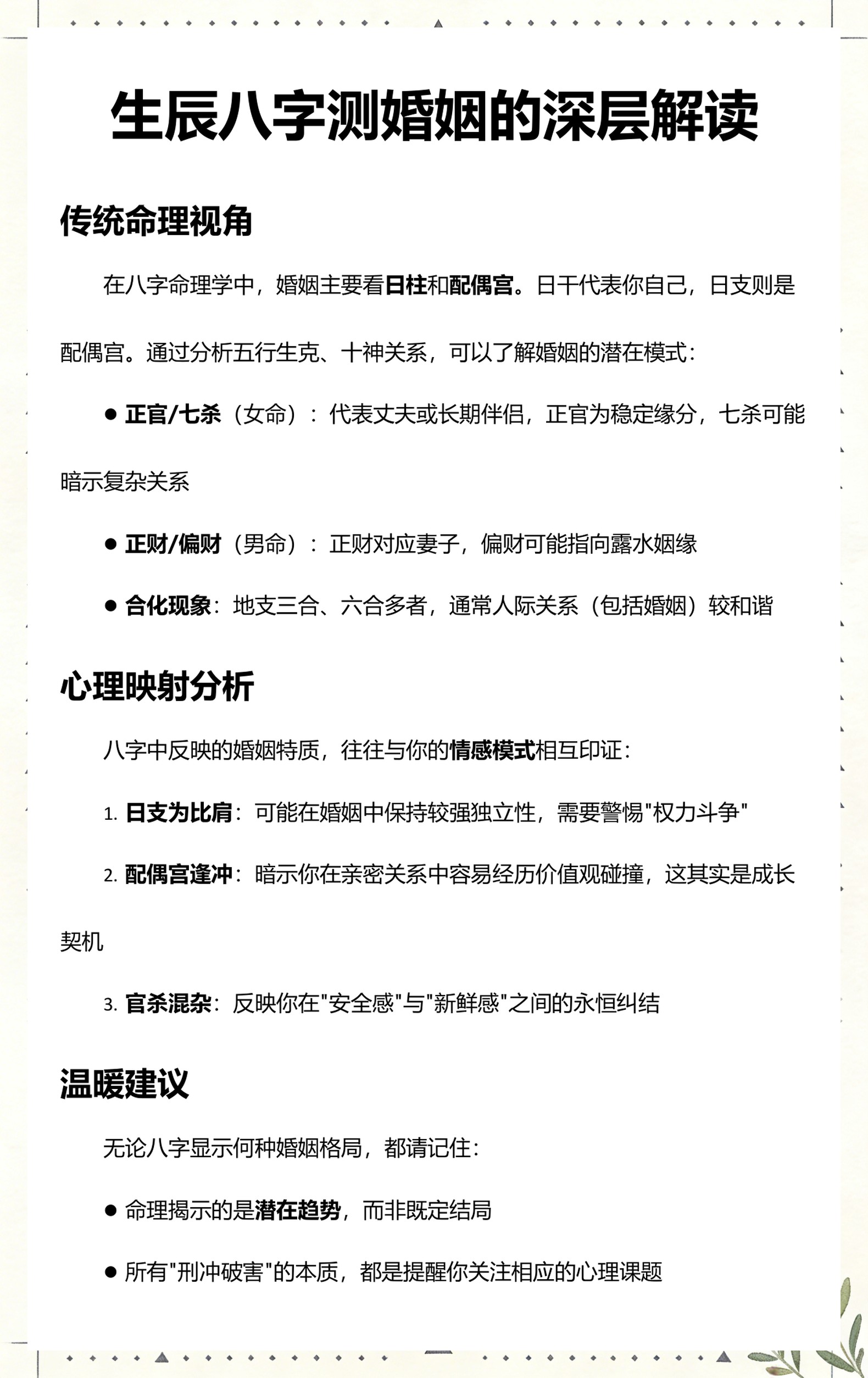 八字测算姻缘时间怎么算(八字免费测算正缘出现时间)