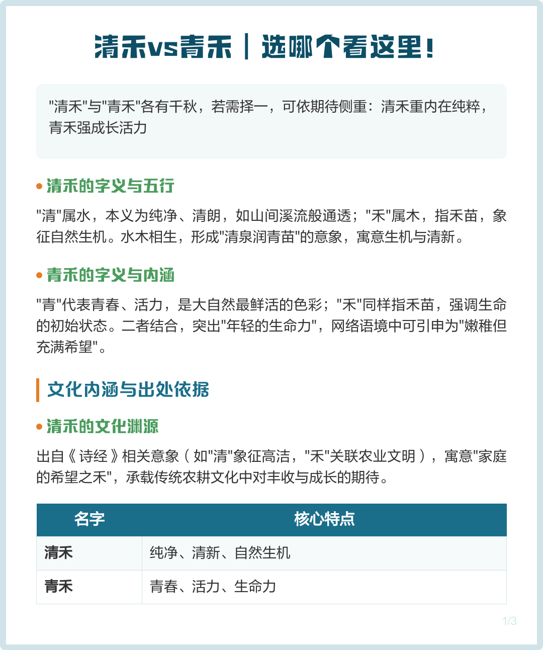 清禾名字寓意及含义(清禾名字的含义是什么) 清禾名字寓意及含义(清禾名字的含义是什么)