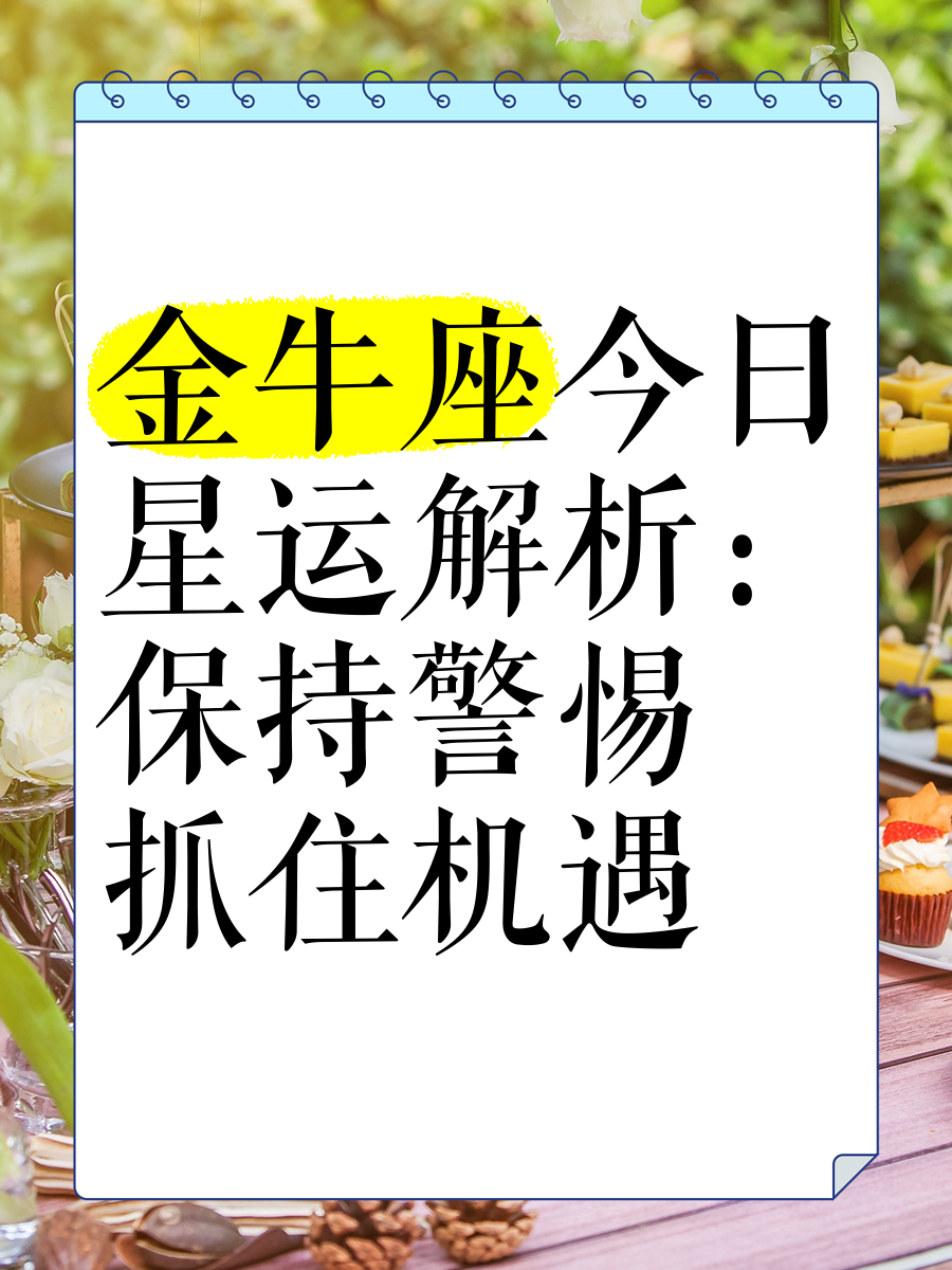 金牛座下周运势早知道的简单介绍 金牛座下周运势早知道的简单介绍