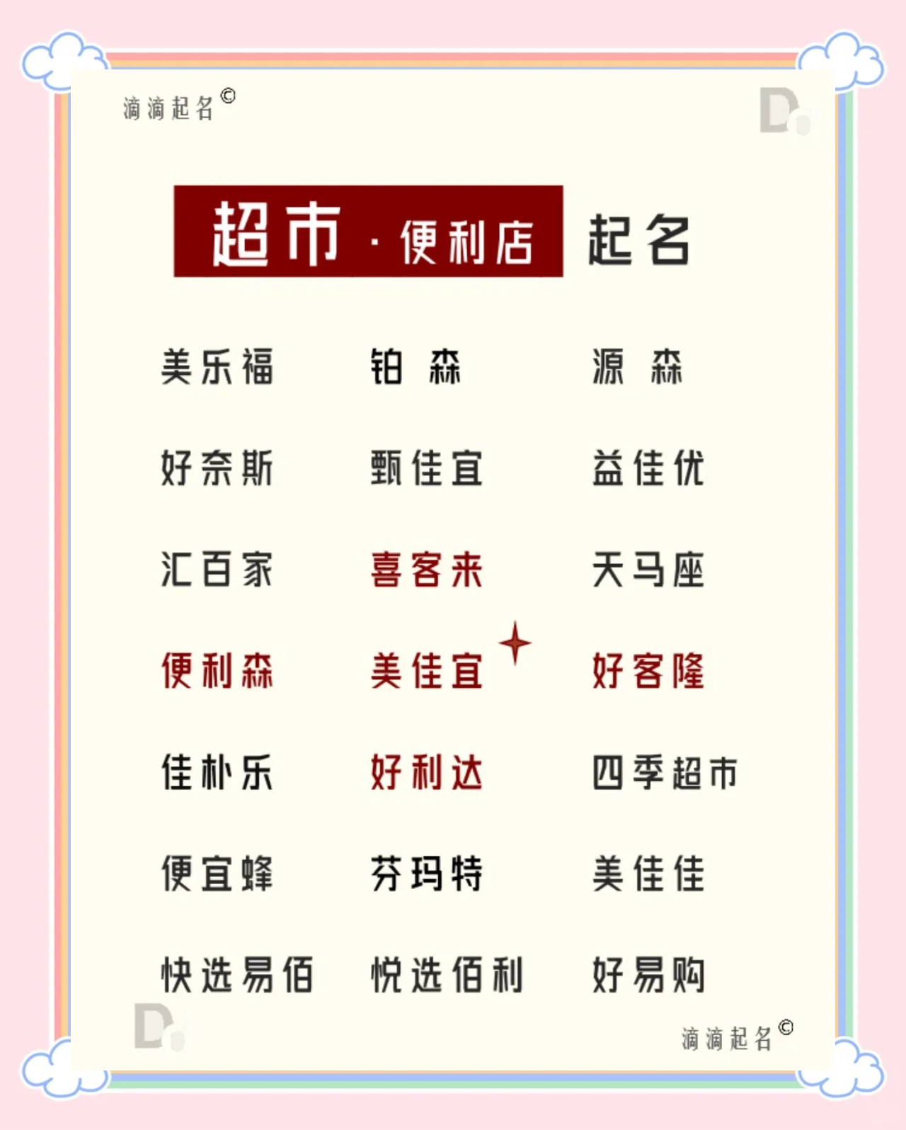 铺面起名免费网(店铺名字免费测试)