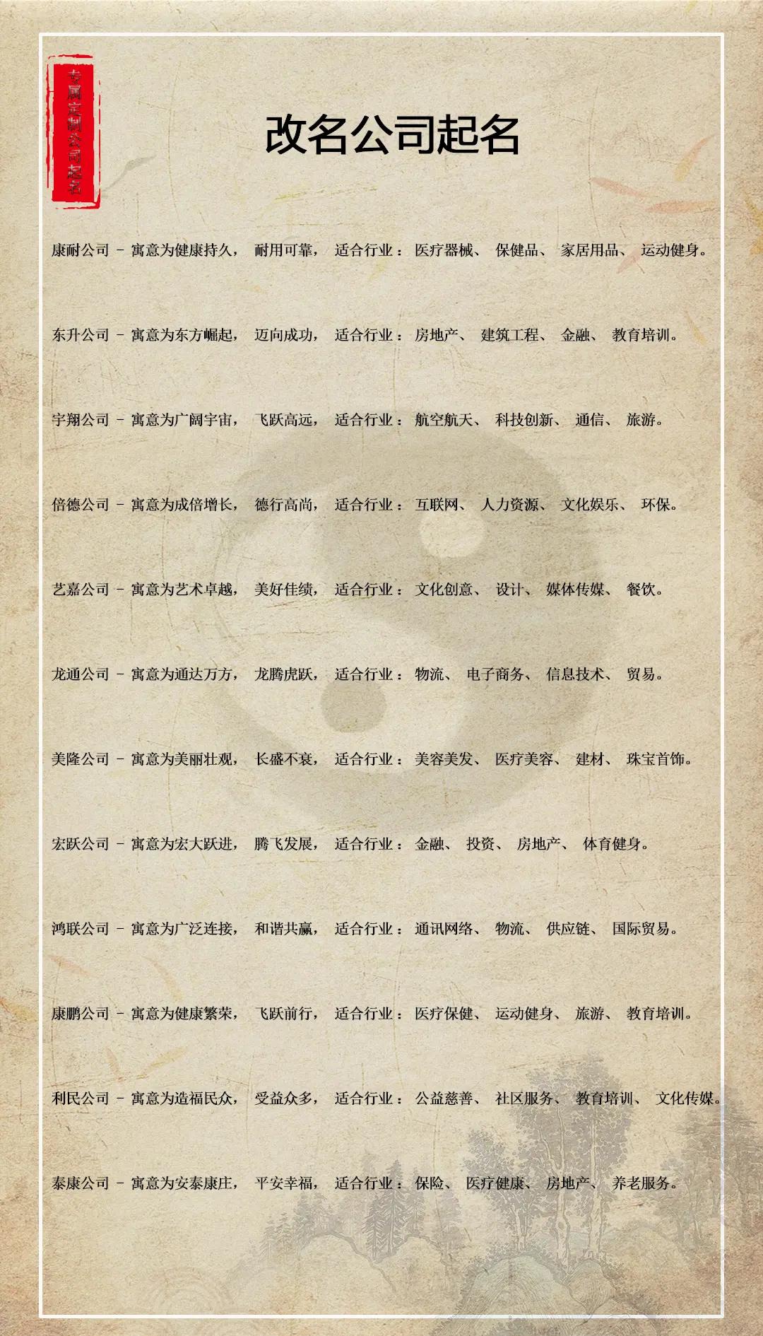 免费根据八字公司起名测名(根据八字测公司名字)