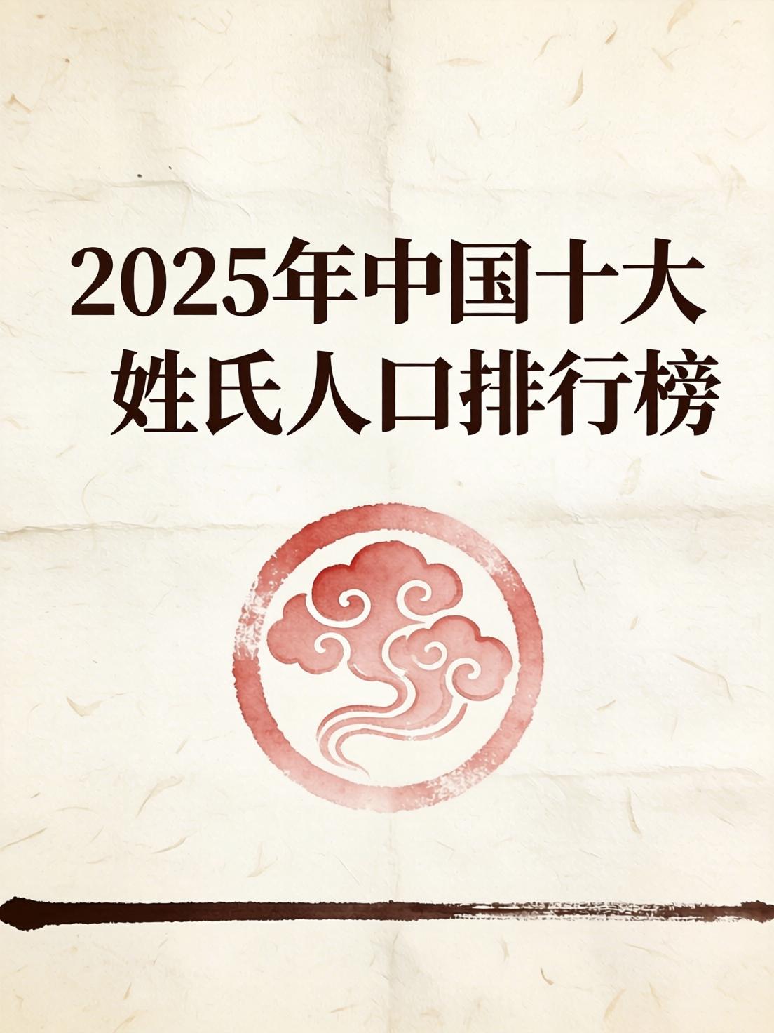 中国最大的姓氏是哪个姓氏排名(中国最大的姓氏是哪个姓氏排名第一)